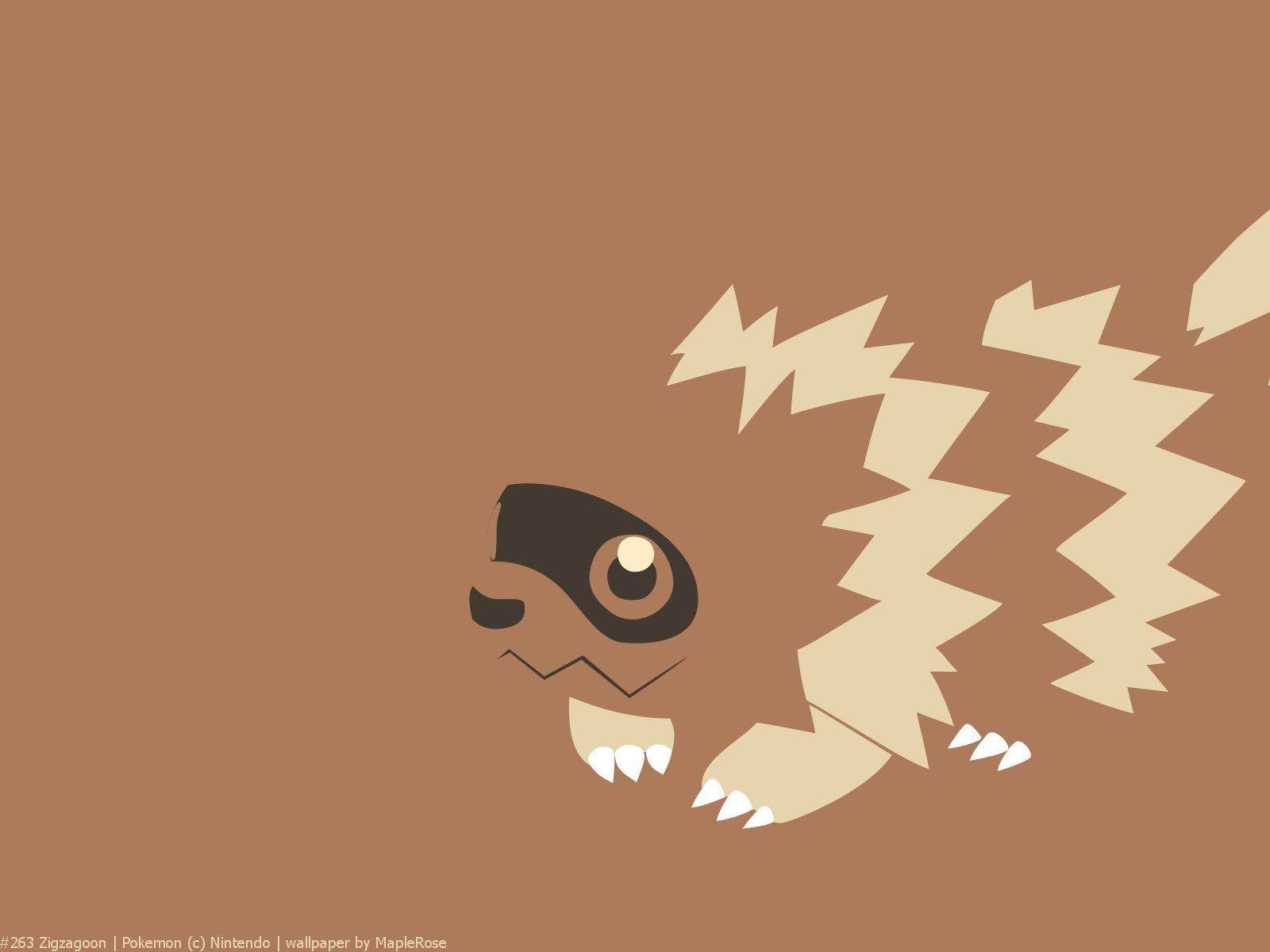 1600x1200 Zigzagoon. PokéWalls