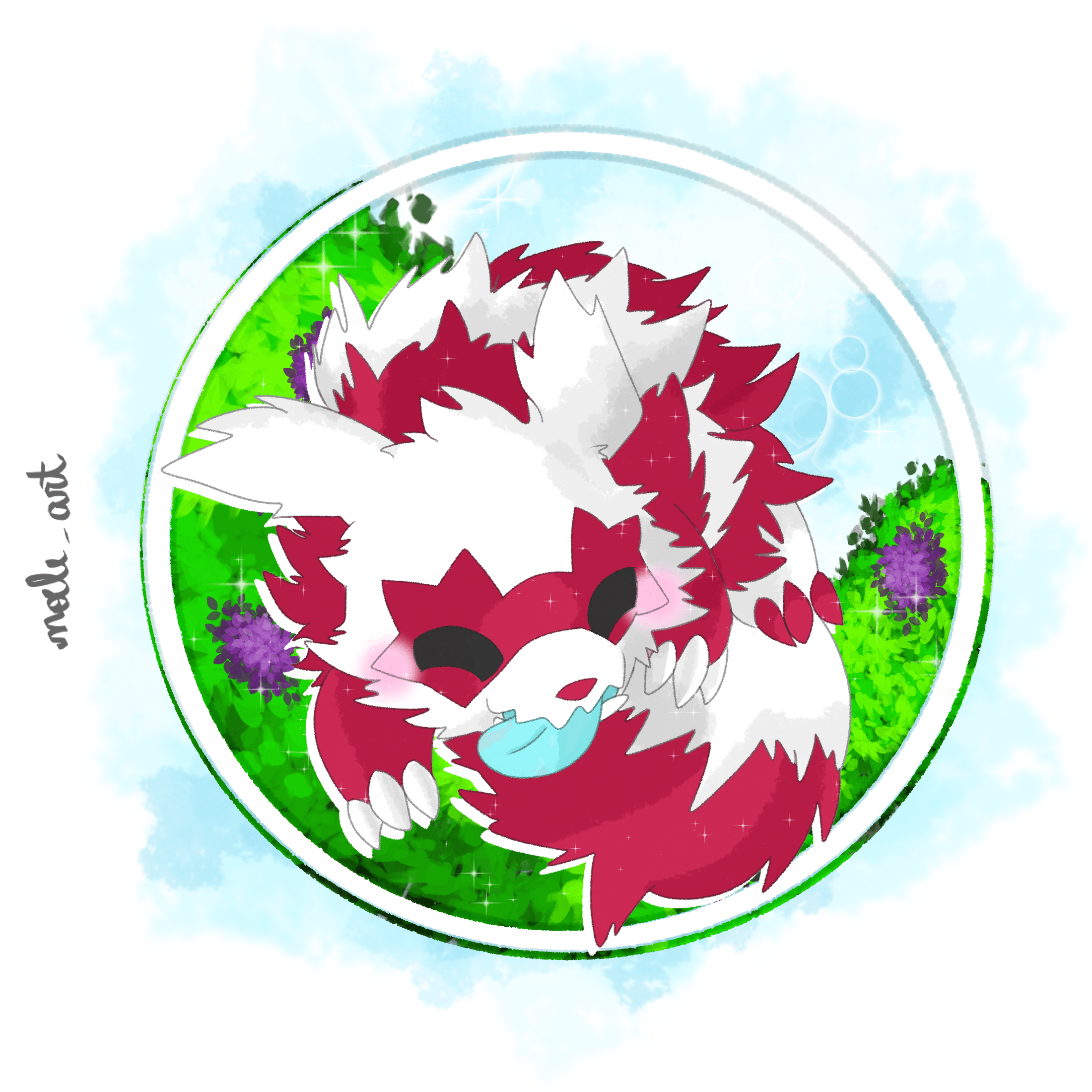 2200x2200 Zigzagoonémon by Noele Art Anime Image Board