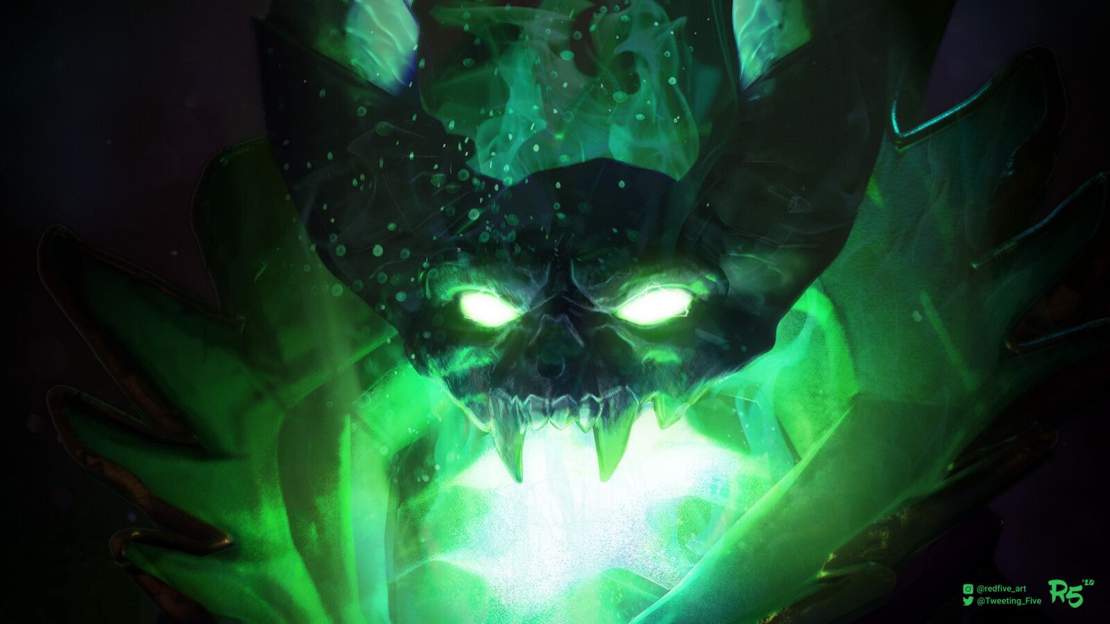 1600x900 I made some Pugna art