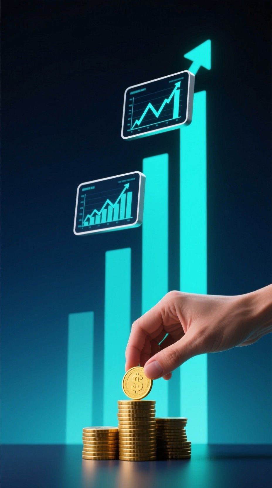 928x1664 Free Financial Growth Vision Image, Investment, Wealth