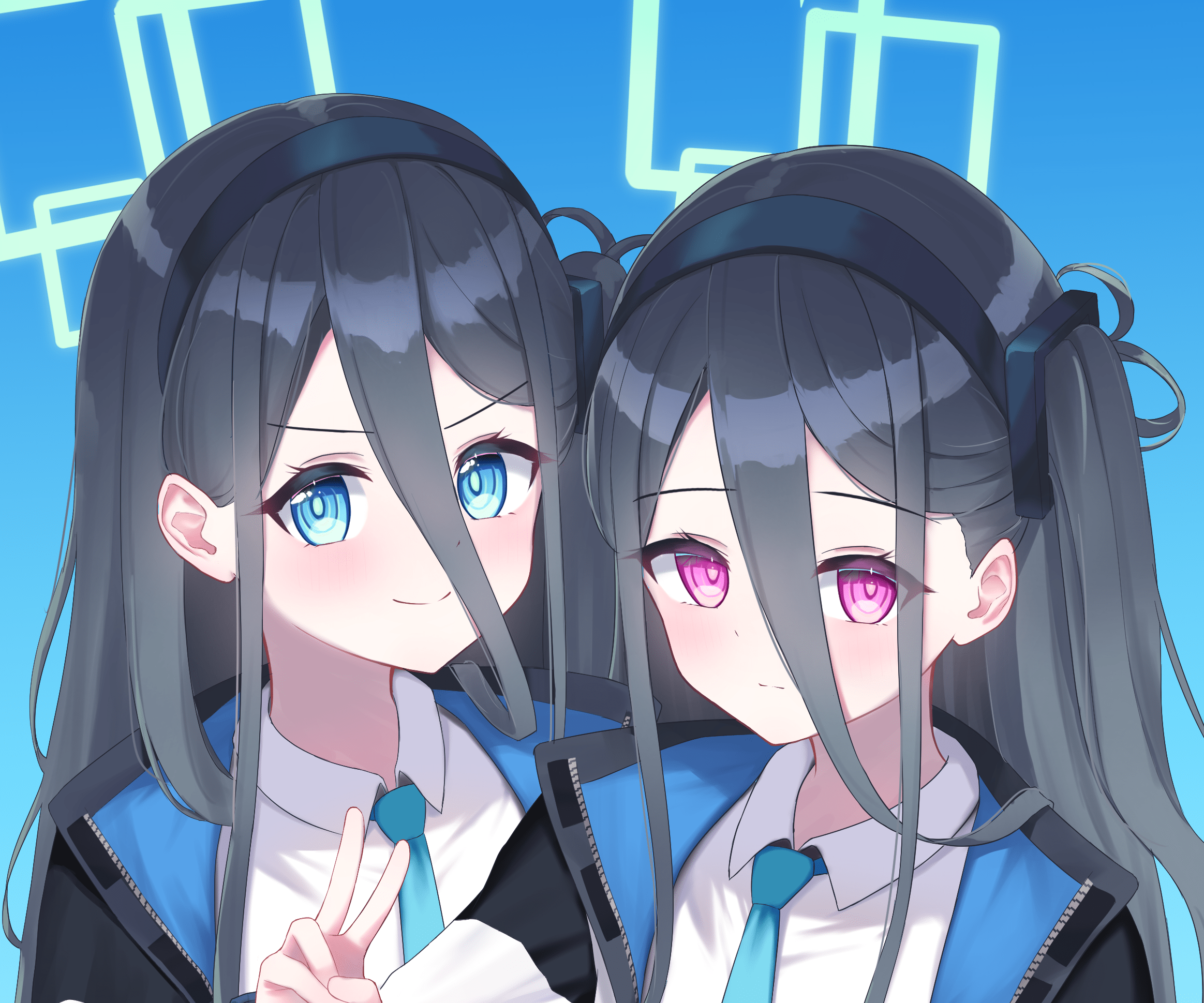 2327x1939 Blue Archive Heroes: Tsukatsuki Rio & Friends Stunning HD Wallpaper