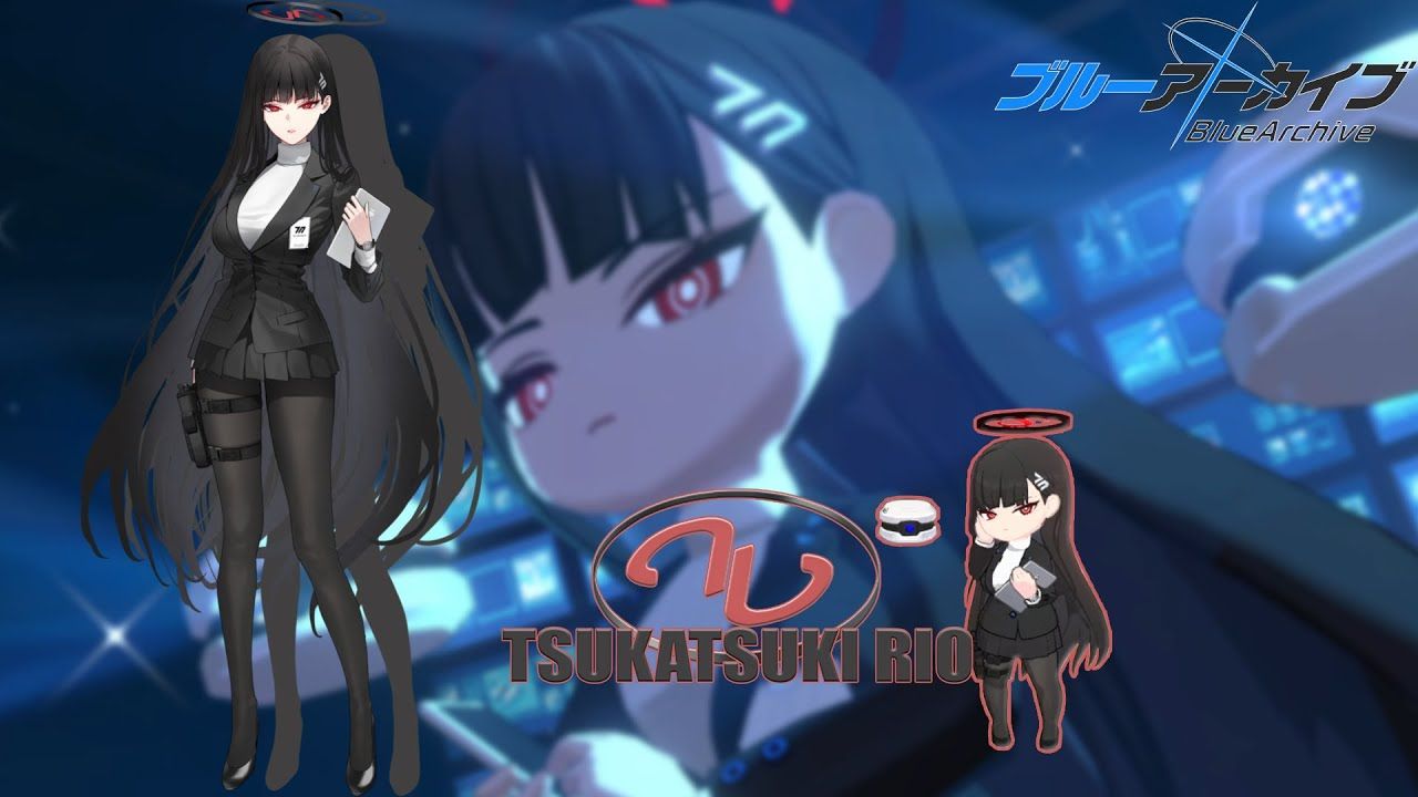 1280x720 [Blue Archive Tsukatsuki Rio, Showcase