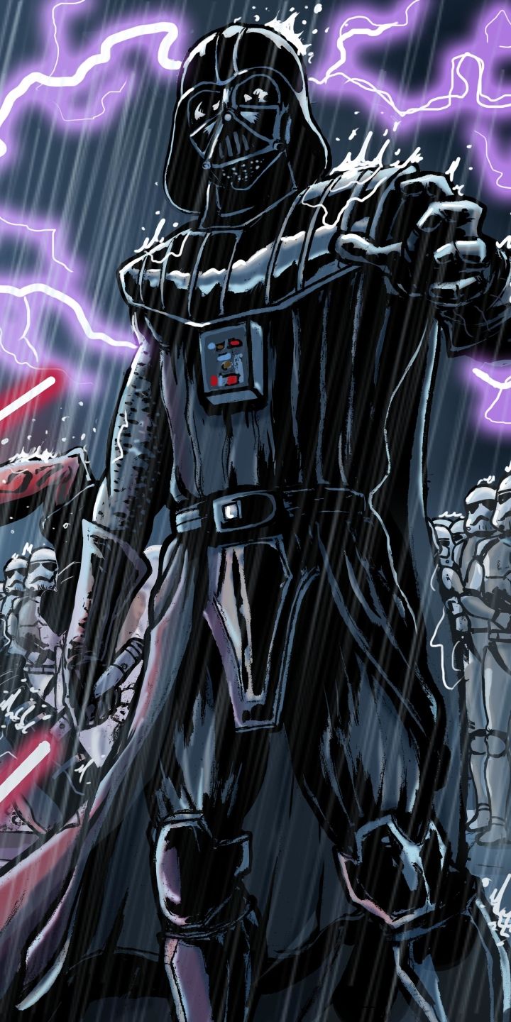 720x1440 Phone wallpaper: Comics, Star Wars, Darth Vader 1168842