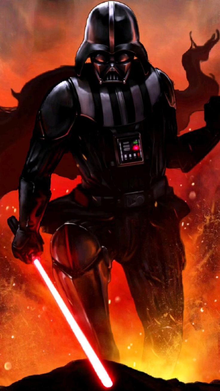 736x1308 darth vader animated wallpaper. Star wars background, Star wars sith, Star wars villains