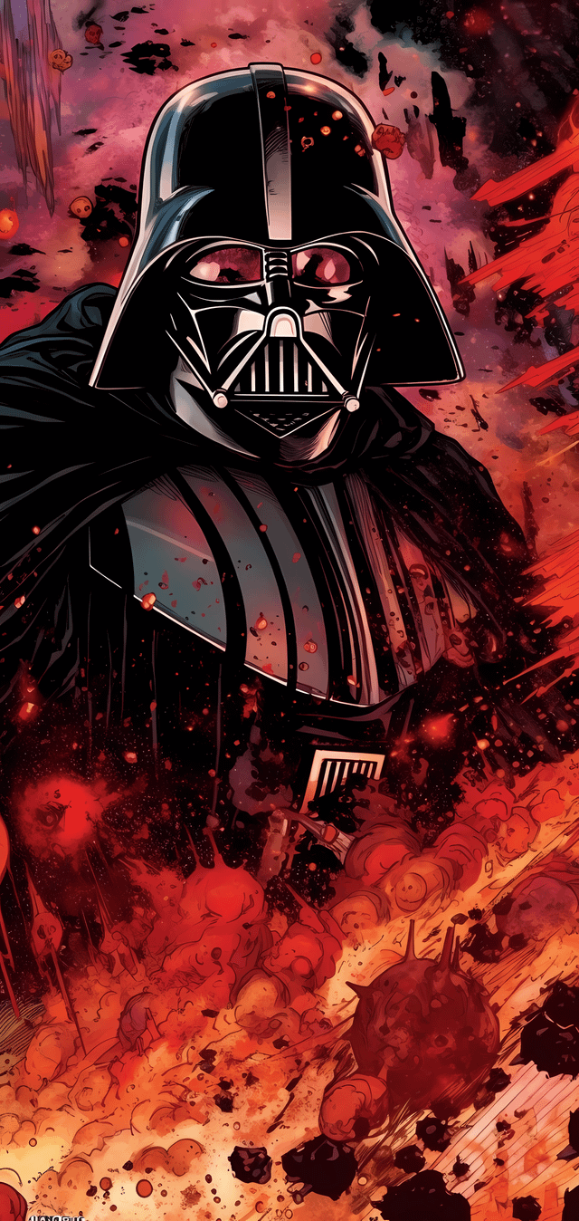 640x1348 Darth Vader Mobile 4k Wallpaper
