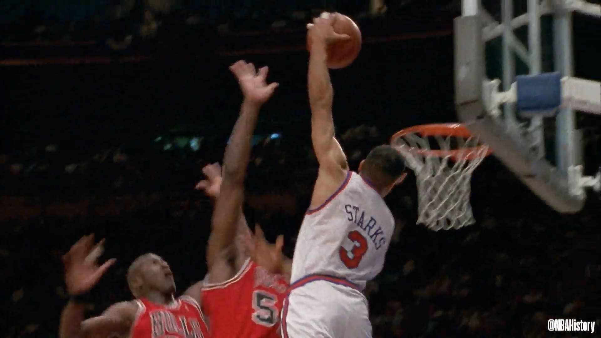 1920x1080 This Date in NBA History: John Starks baseline dunk vs. CHI in 1993