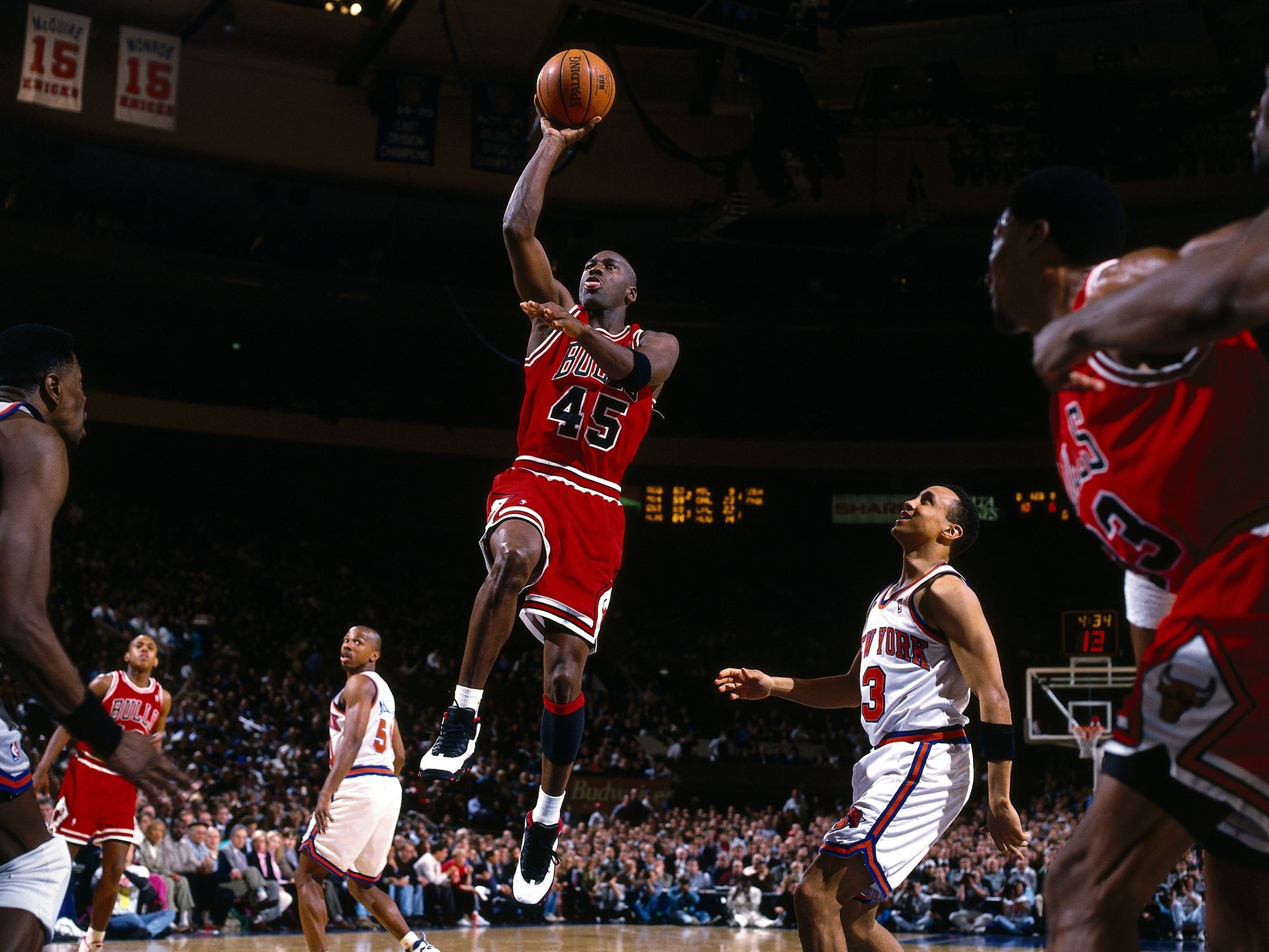 2027x1521 The Double Nickel! 25 Years Later, Michael Jordan's 55 Point Masterpiece At Madison Square Garden Is Still Remembered As The True 'I'm Back' Moment