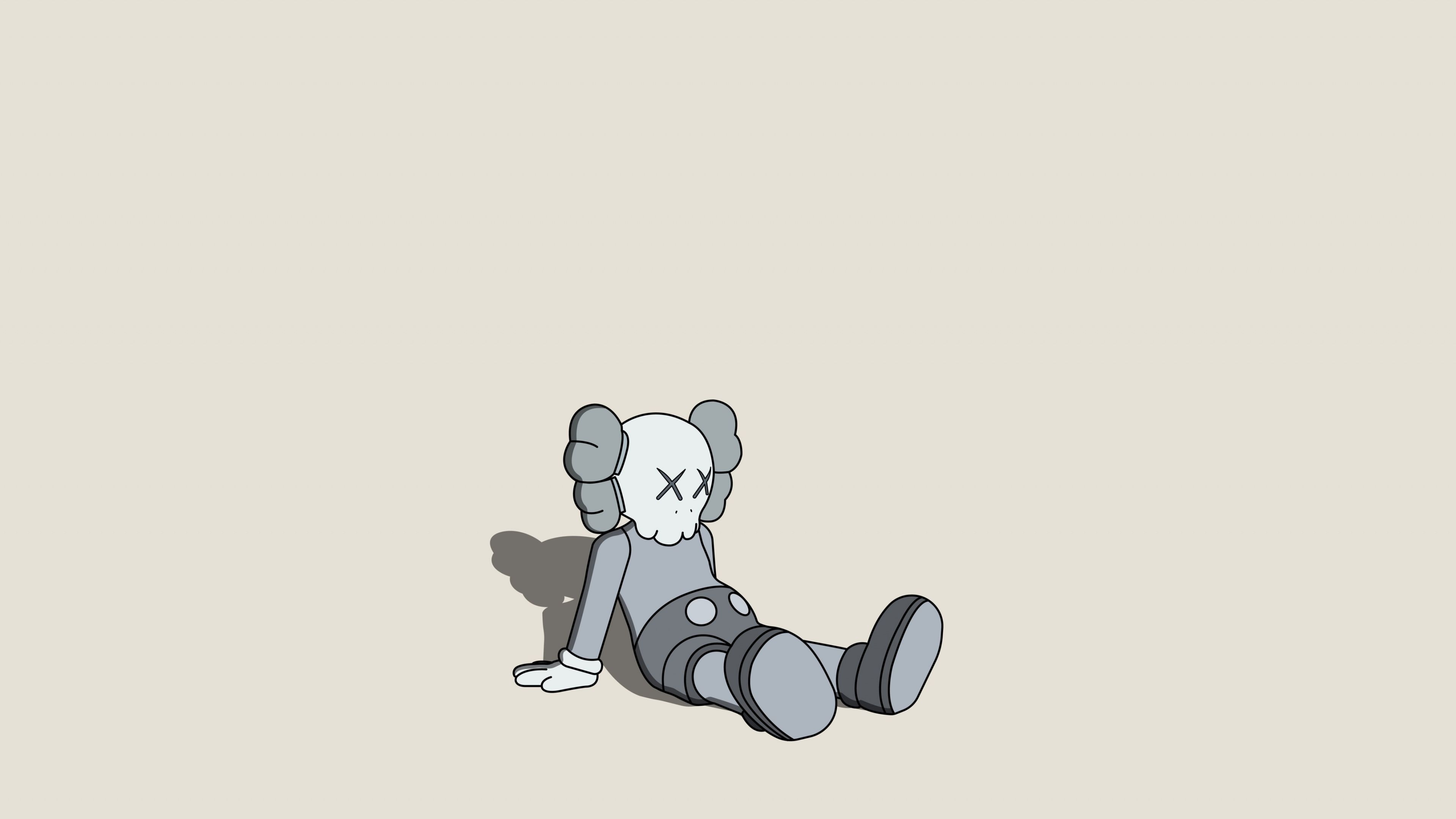 3840x2160 KAWS Holiday Wallpaper 4K, Kaws alone, Kaws sad, Sad mood