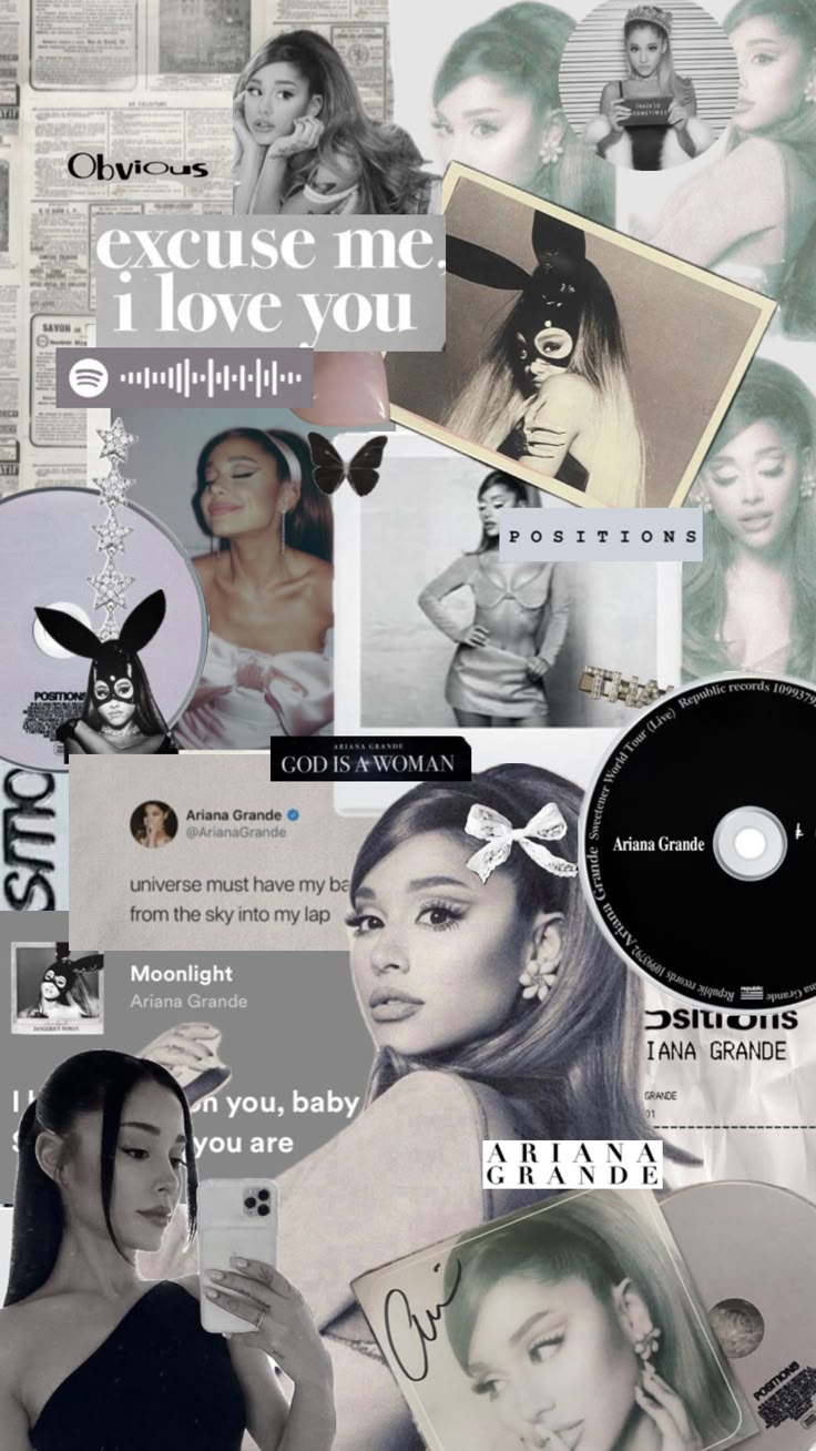 736x1308 Ariana Grande 2025 Wallpaper