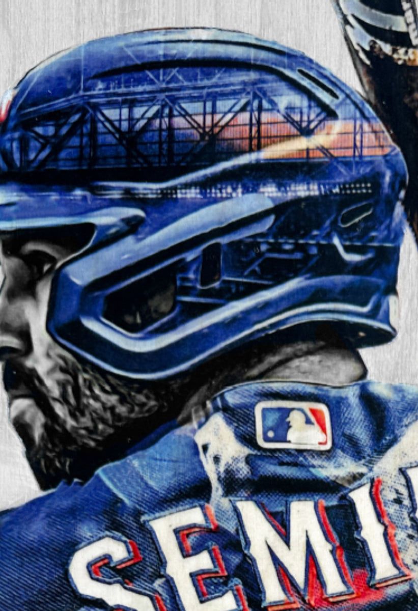 821x1200 Semien (Marcus Semien) Texas Rangers Licensed MLB Print