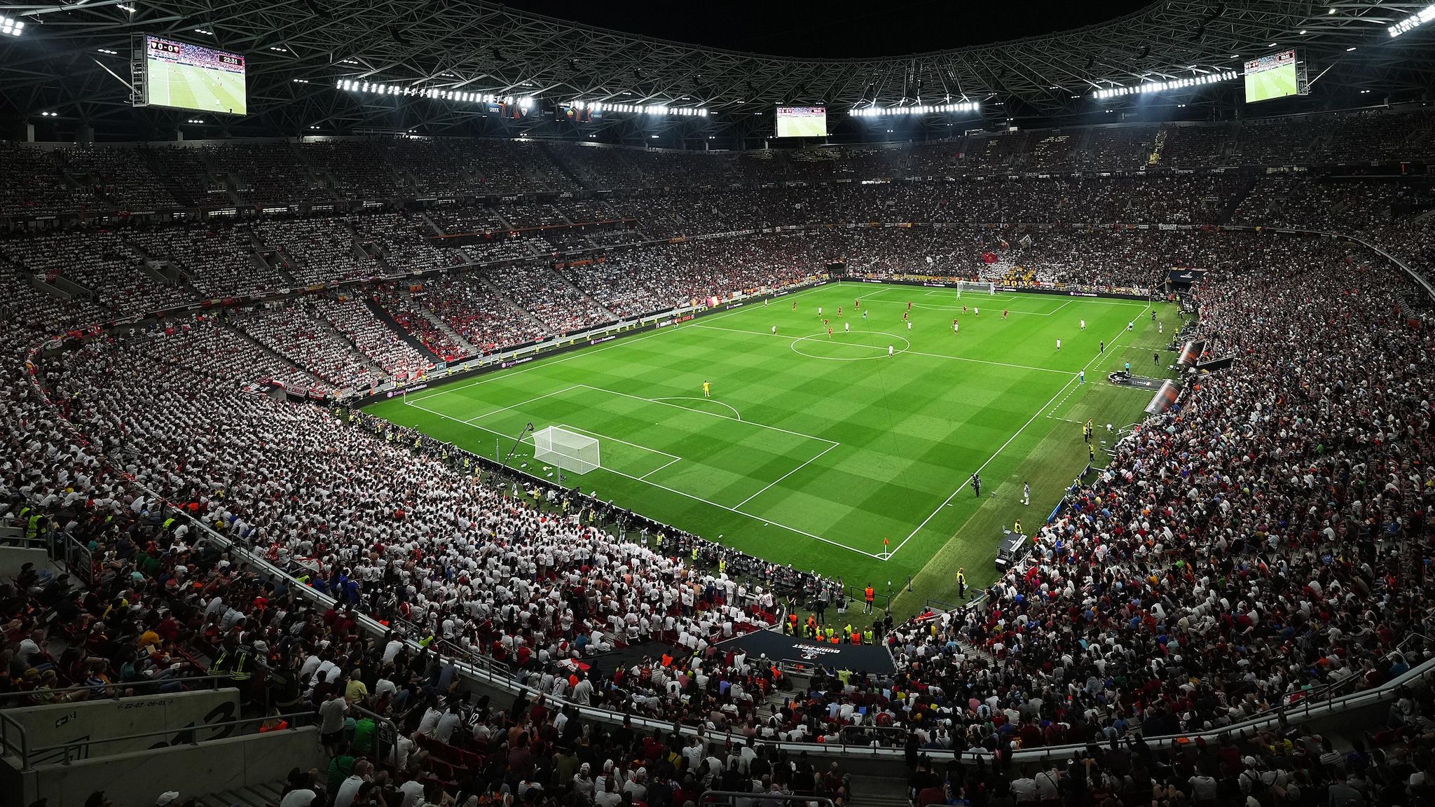 2048x1152 UEFA Champions League final: Puskás Aréna. UEFA Champions League