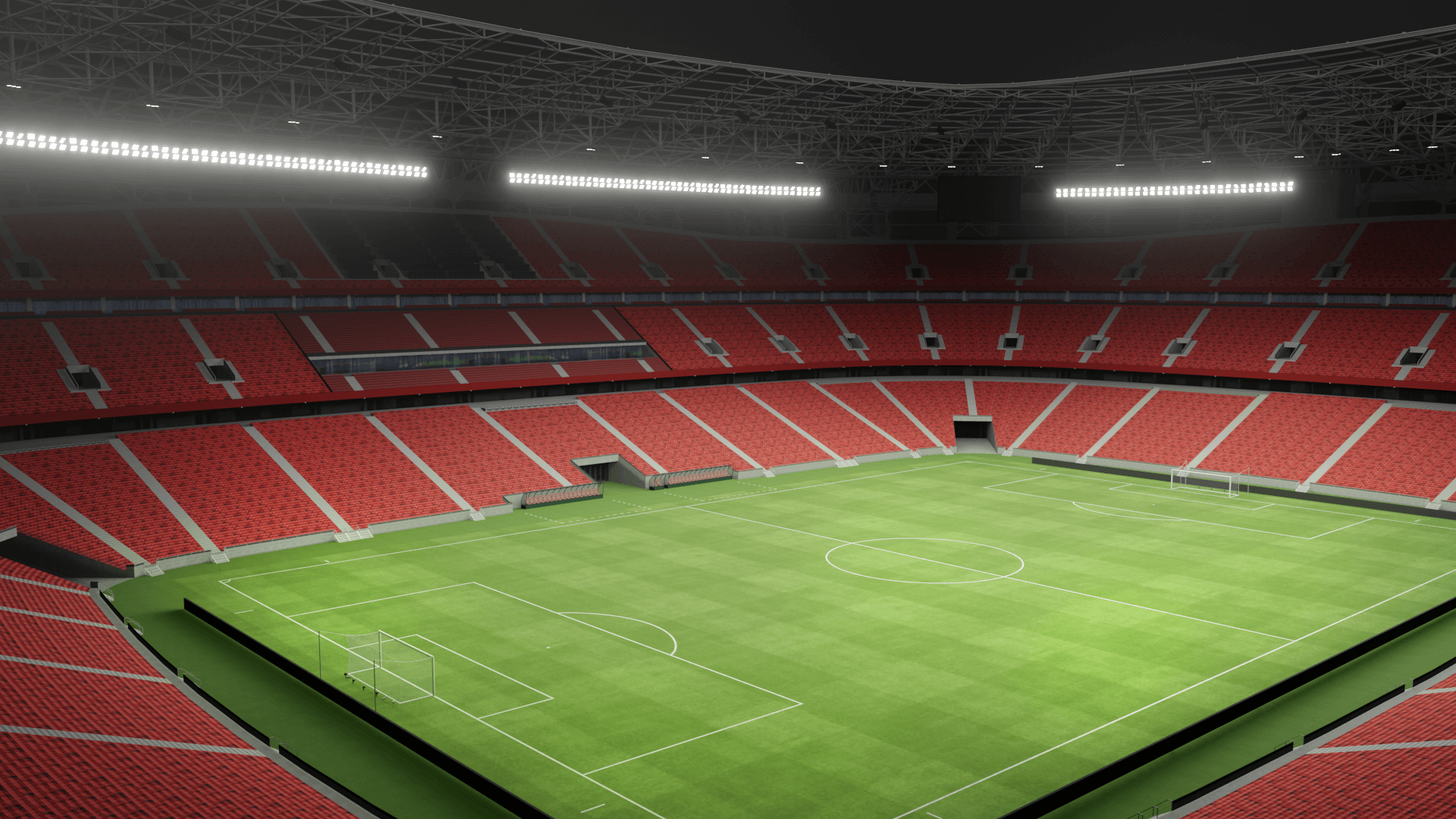 1920x1080 Puskás Arena 3D Model