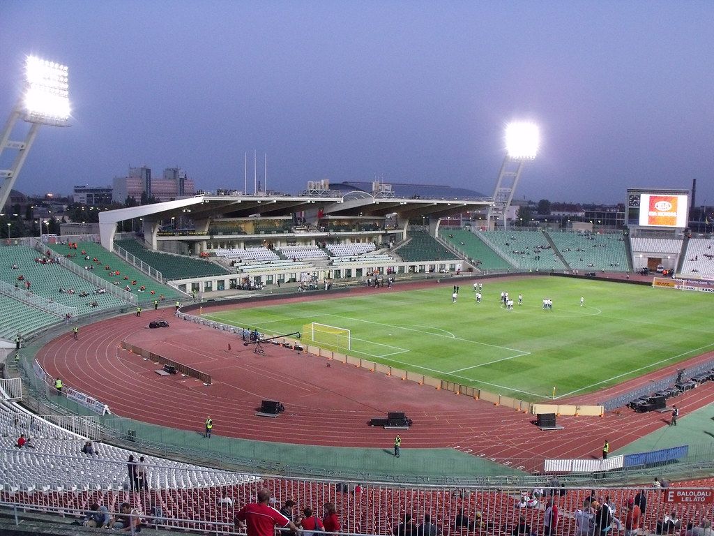 1024x768 Ferenc Puskás Stadium, Budapest, Hungary. Puskás Ferenc Sta