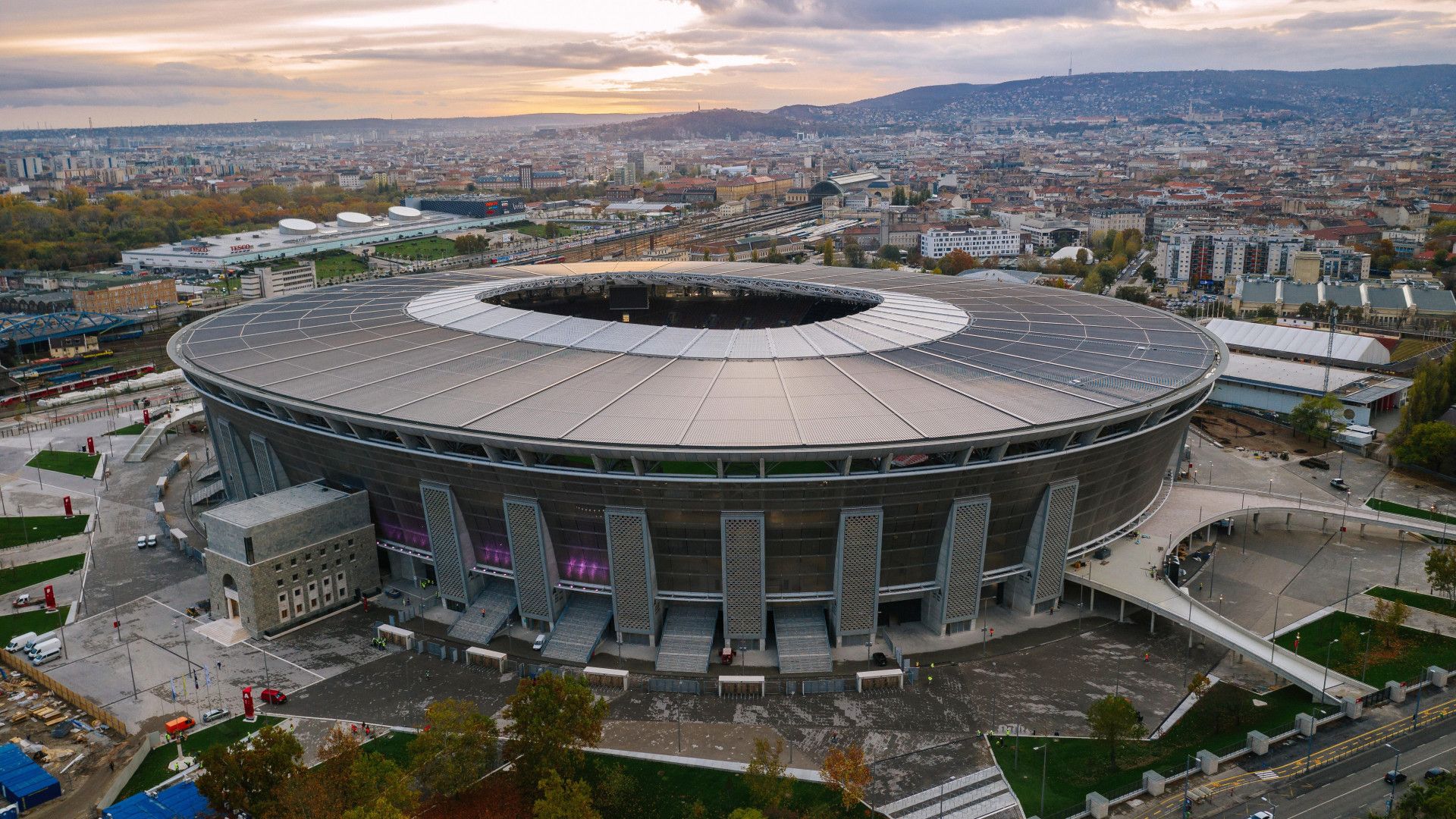 1920x1080 Puskás Arena Wayfinding