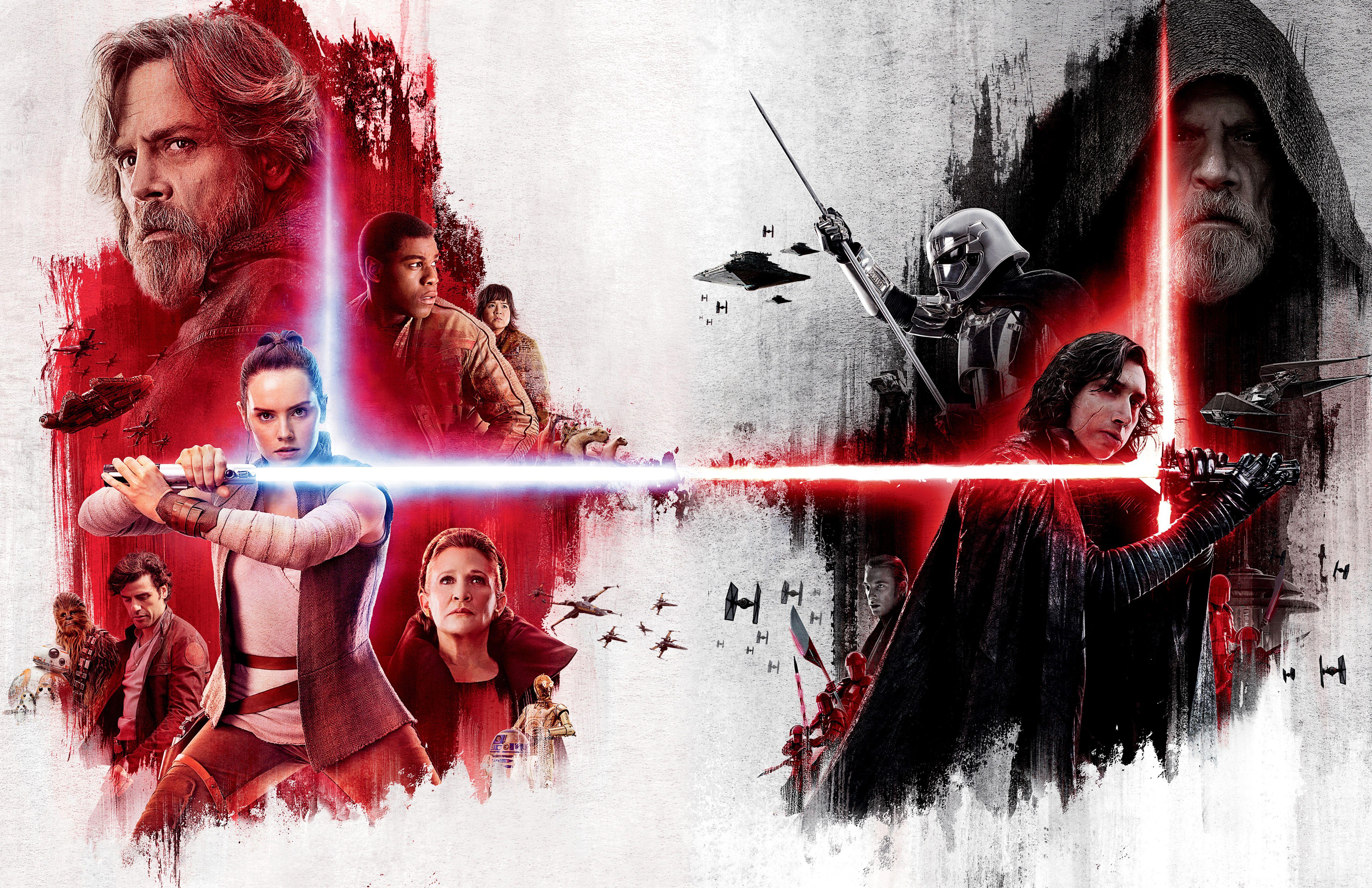 5100x3300 Star Wars The Last Jedi Poster, HD Movies, 4k Wallpaper, Image