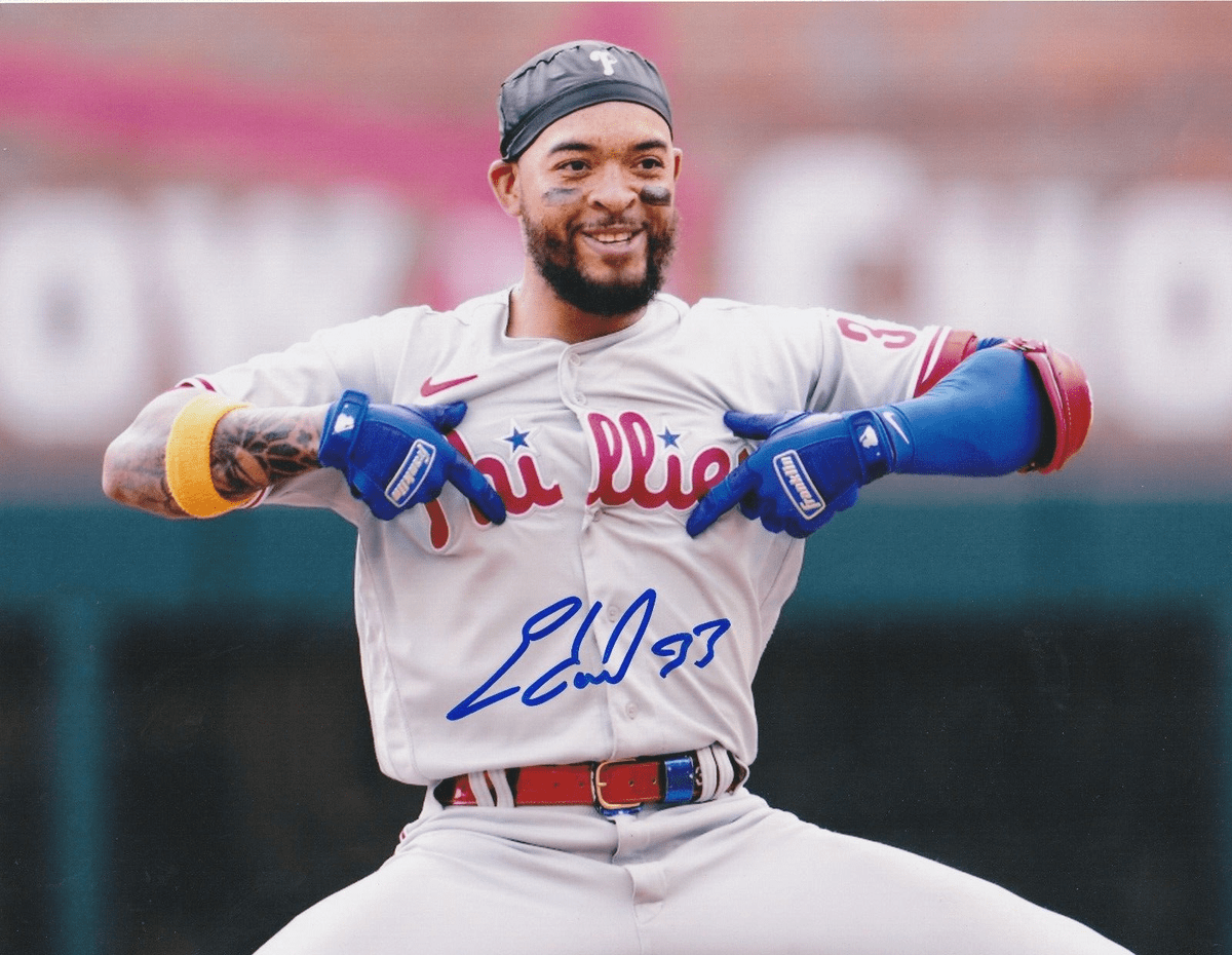 1200x930 EDMUNDO SOSA PHILADELPHIA PHILLIES ACTION SIGNED 8x10