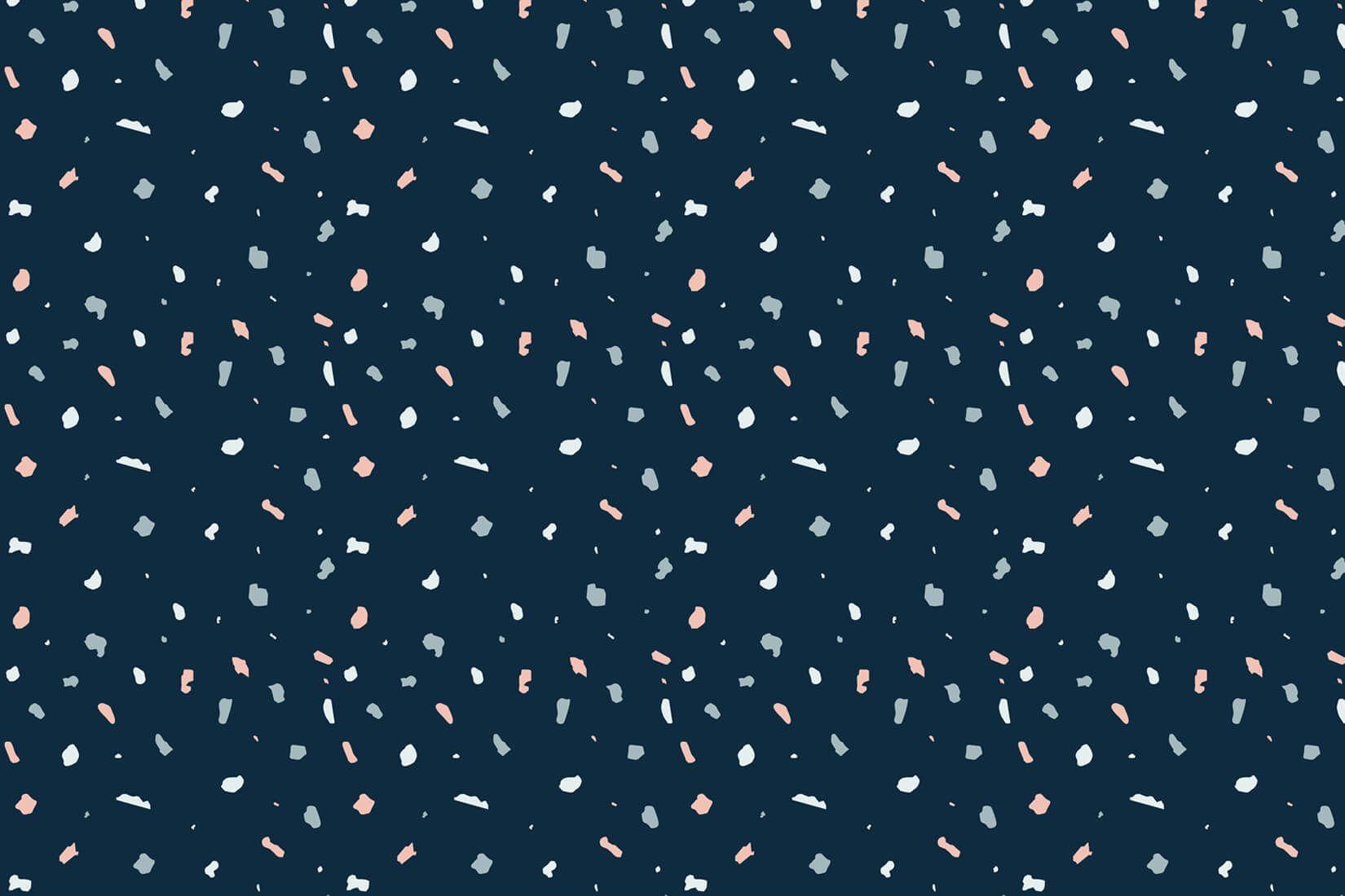 1650x1100 Dark Terrazzo Wallpaper Mural. Aesthetic desktop