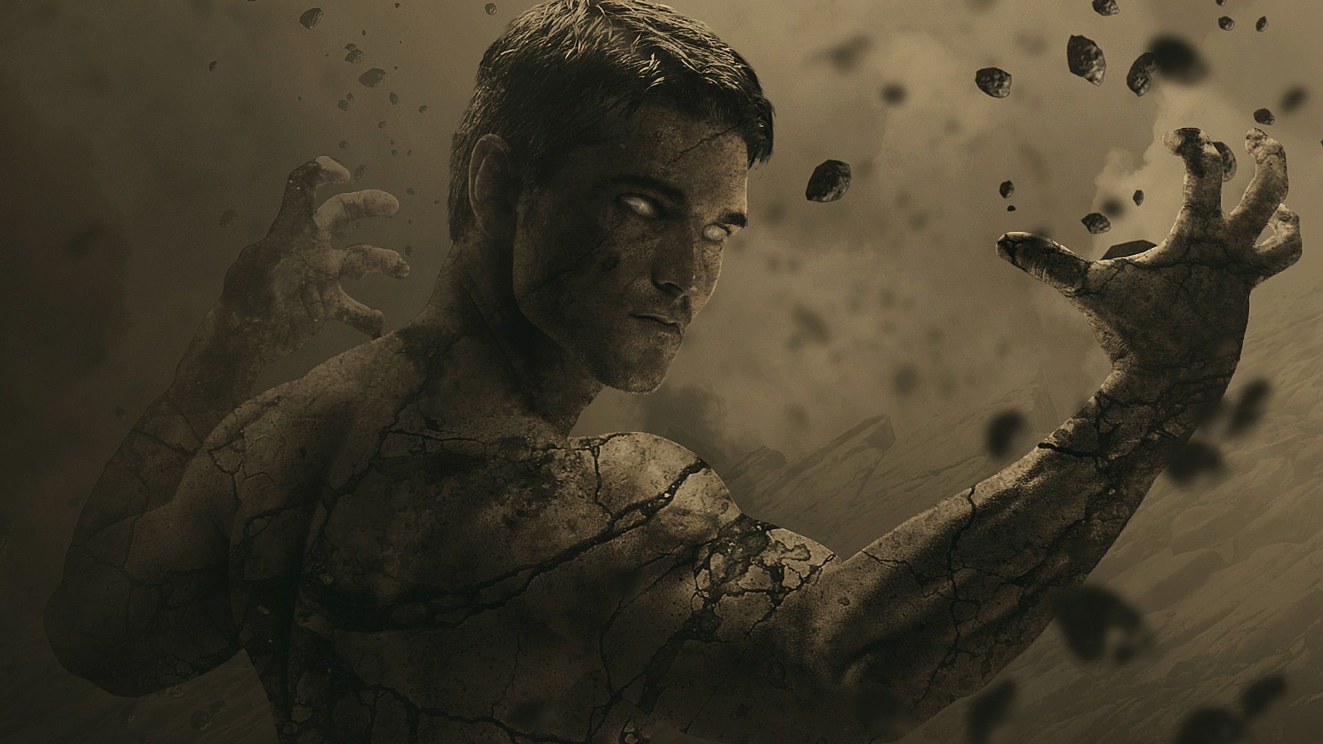 1920x1080 Fantasy Creature: Dark Men Emerge in Stunning HD