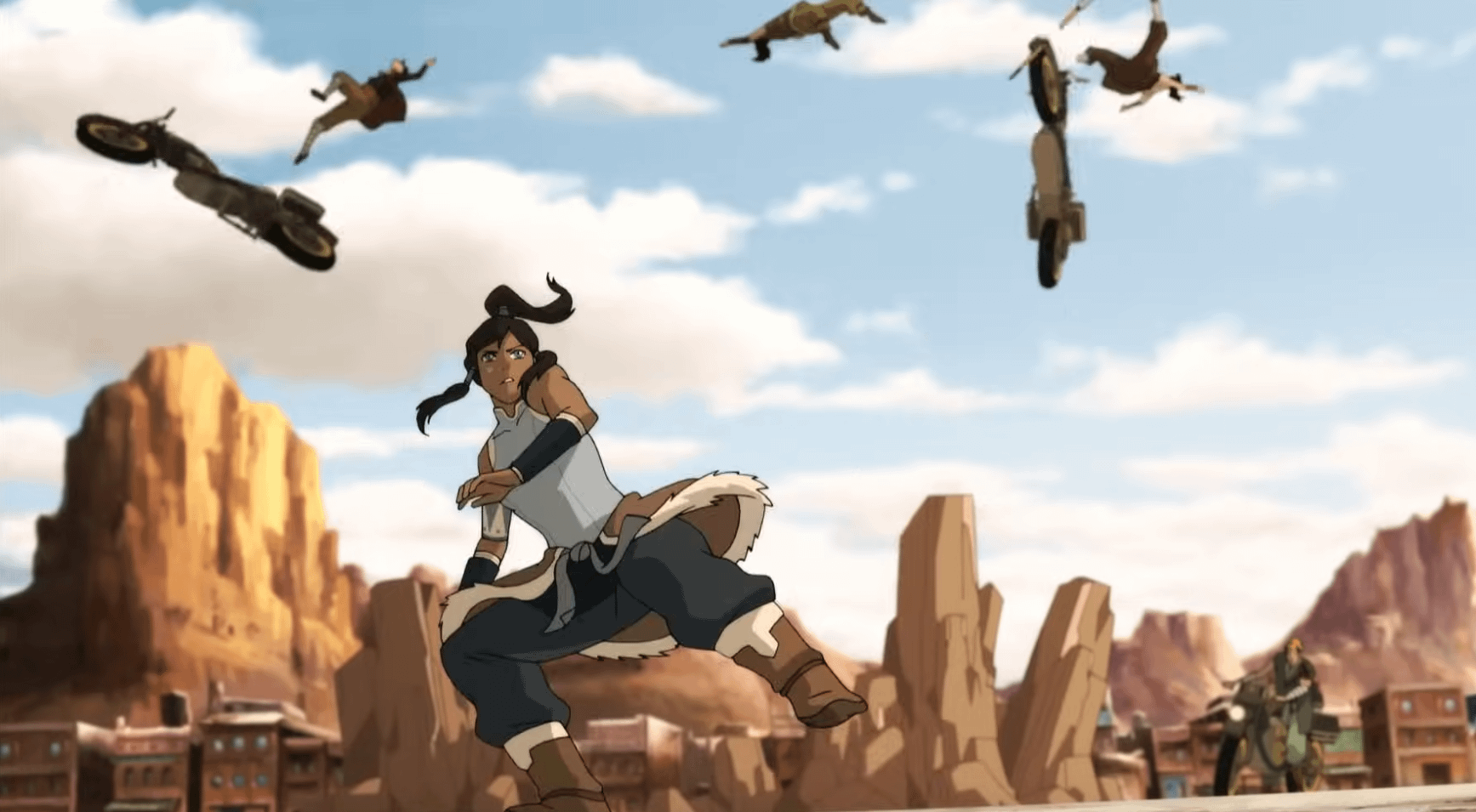 1735x955 Korra and Aang [Earthbending comparison]