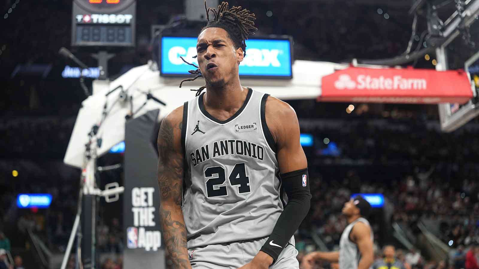 1600x900 Spurs' Devin Vassell Snags Momentum With Incredible 80 Second Stretch In Game 1 Vs Trail Blazers