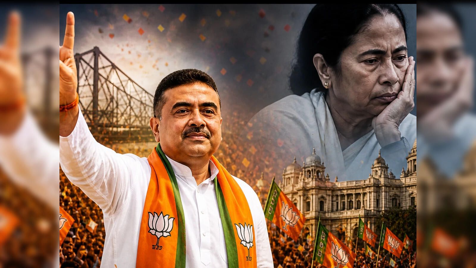 1600x900 Suvendu Adhikari: How TMC's ex poster boy inflicted the deadliest blow to Mamata Banerjee in 2026 Assembly polls Economic Times