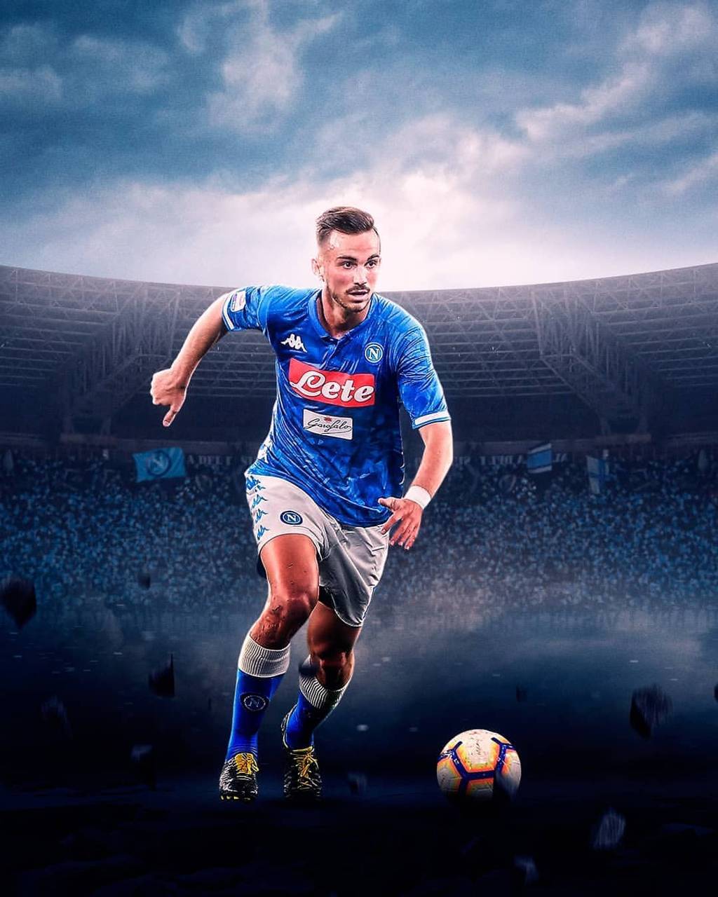 1024x1280 Fabian Ruiz Wallpaper