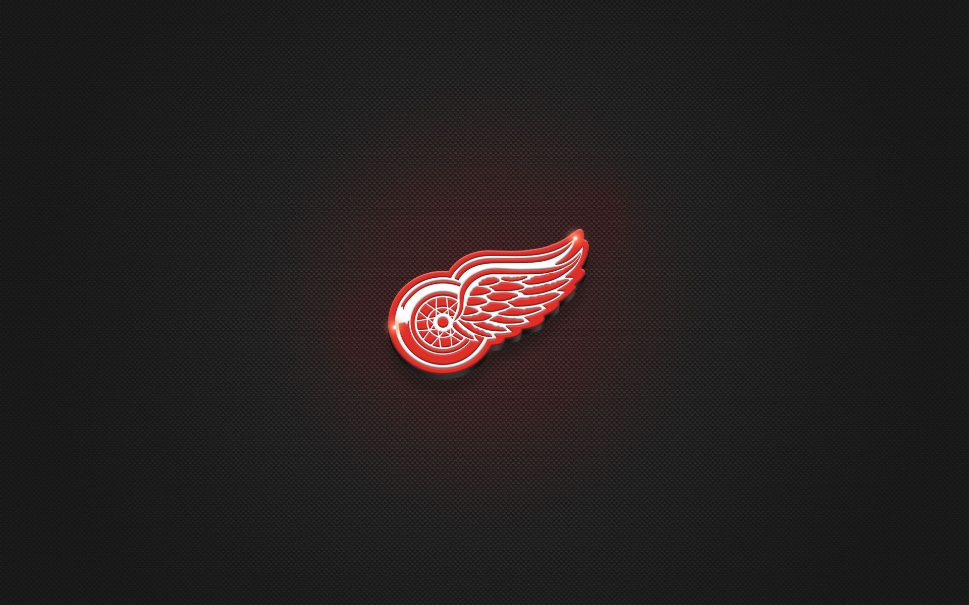 1920x1200 Wallpaper red, wings, minimalism, texture, logo, wheel, hockey, Red Wings for mobile and desktop, section спорт, resolution 1920x1200