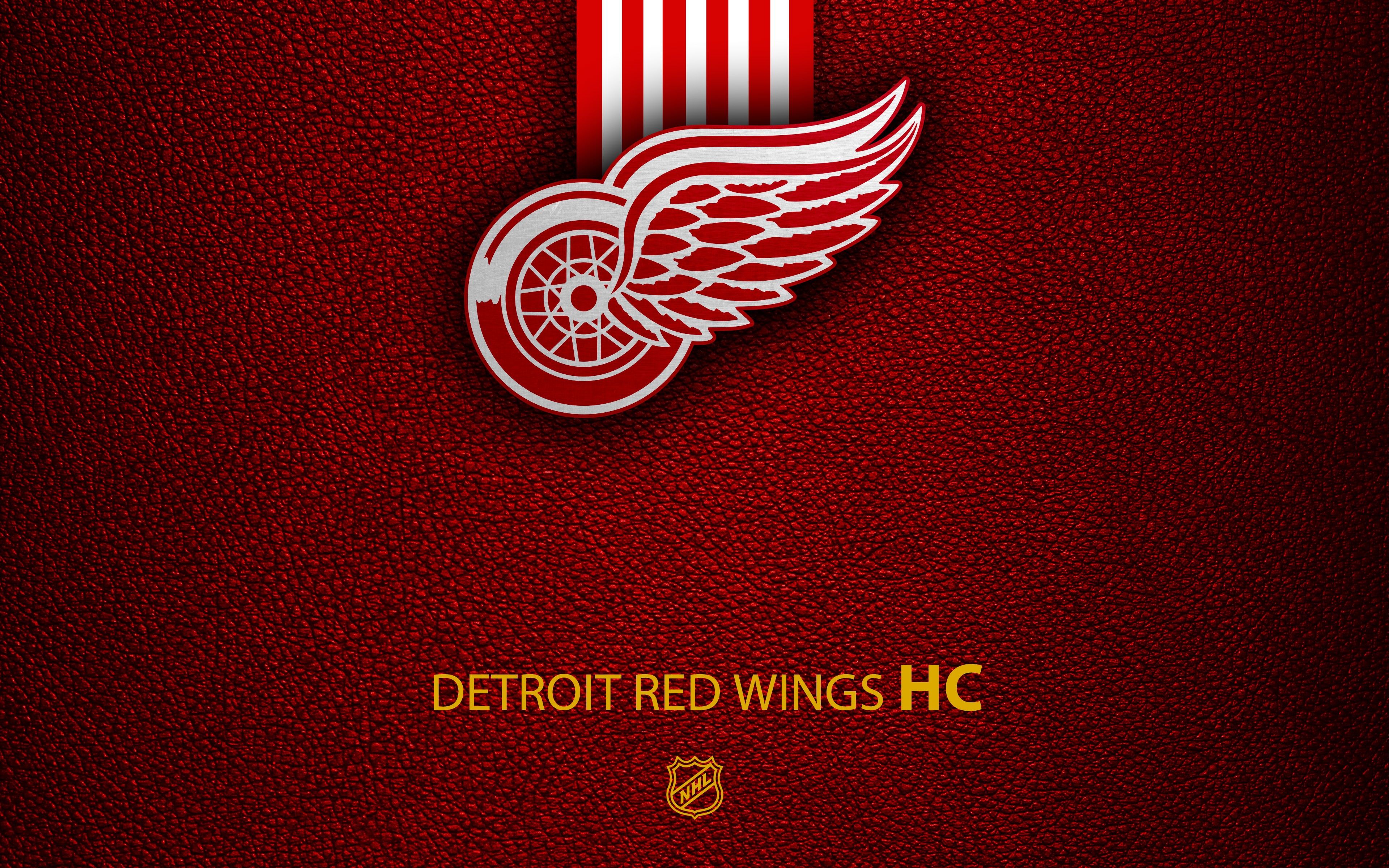 3840x2400 Wallpaper wallpaper, logo, NHL, Sport, Hockey, Detroit Red Wings for mobile and desktop, section спорт, resolution 3840x2400