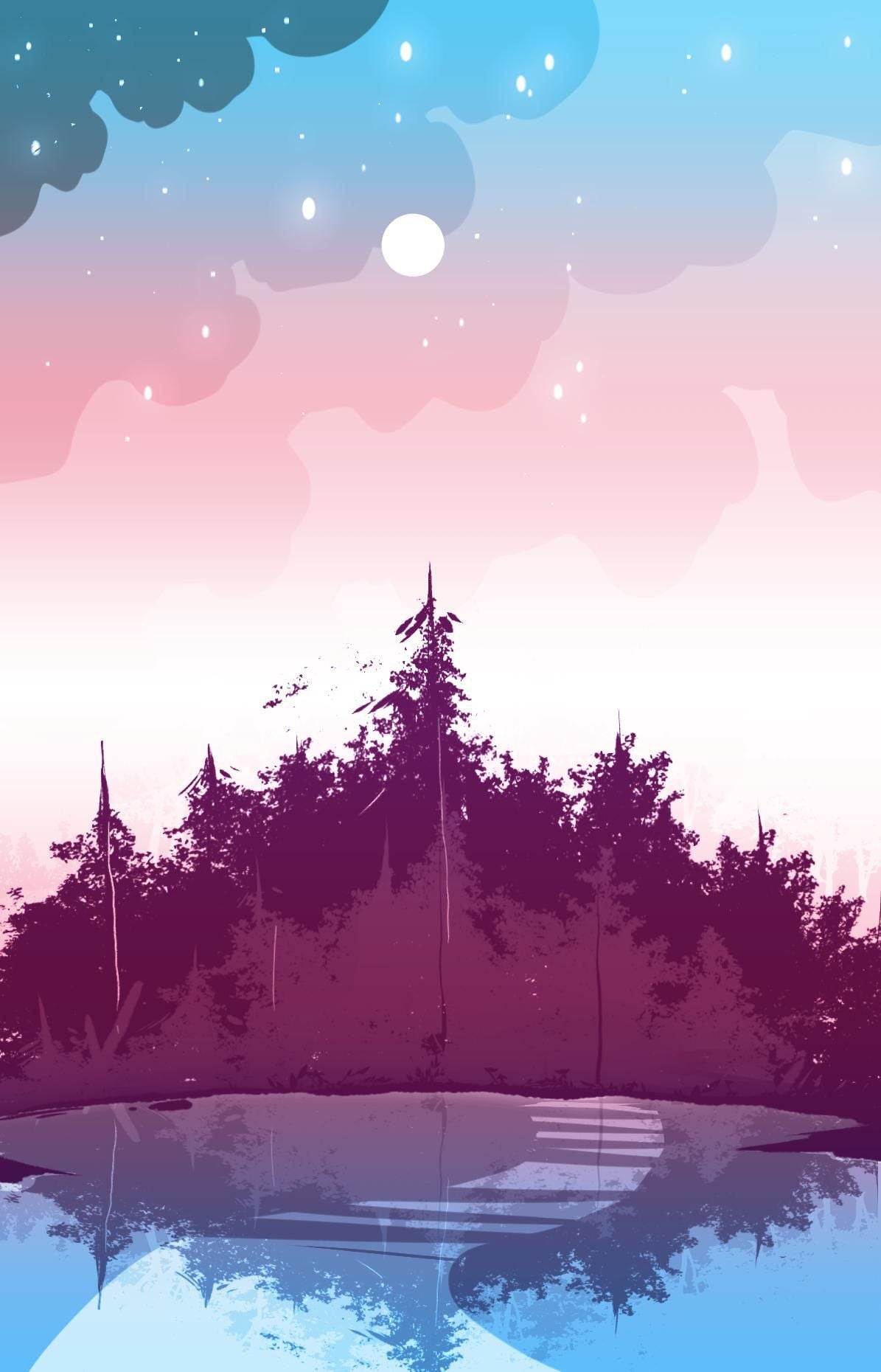 1195x1860 Subtle Trans Wallpaper