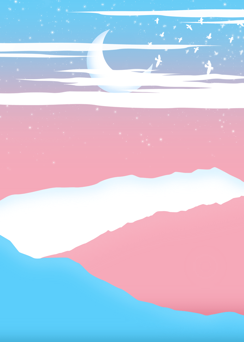 780x1092 Transgender mountainscape wallpaper