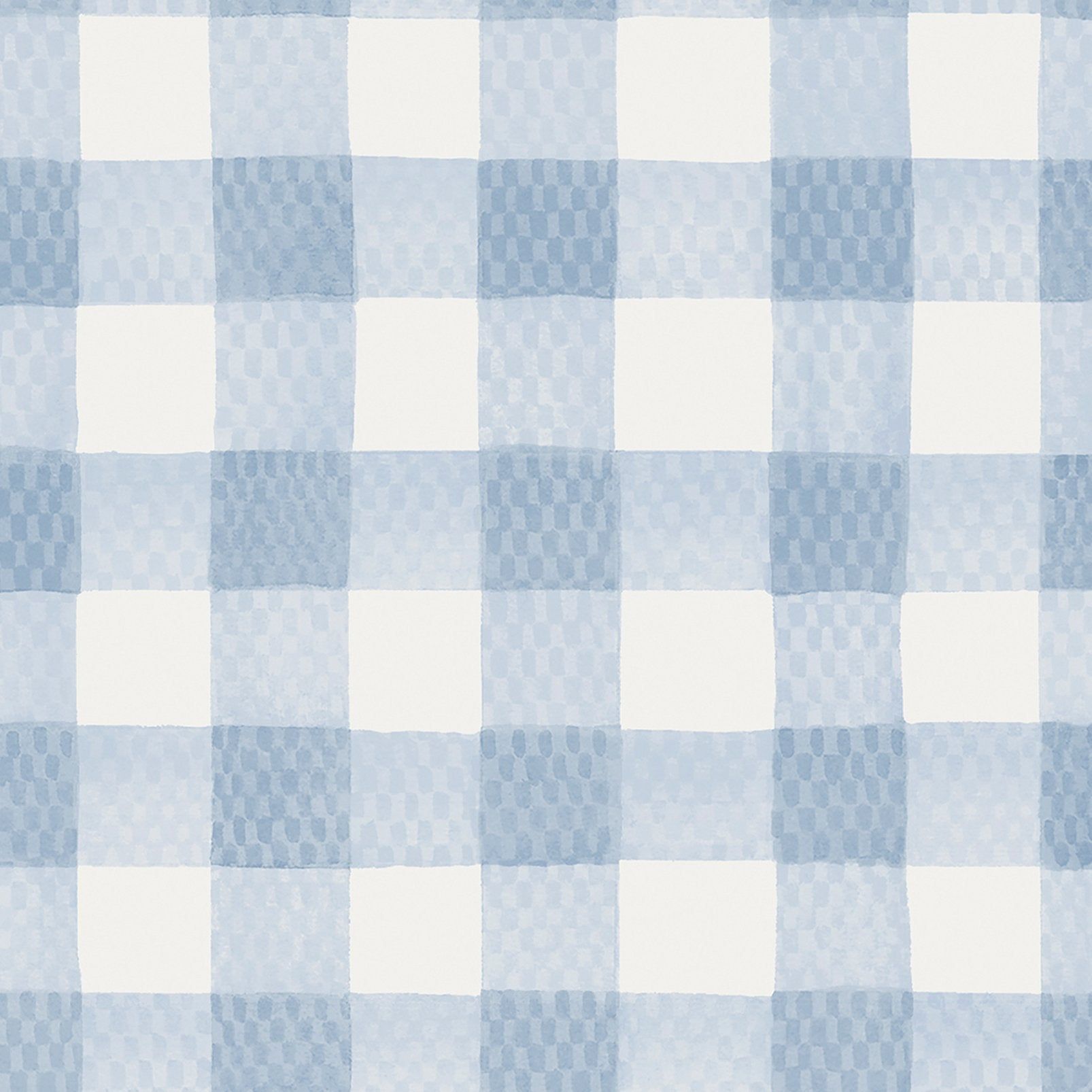 1606x1606 Graham & Brown Cath Kidston Painted Gingham Blue