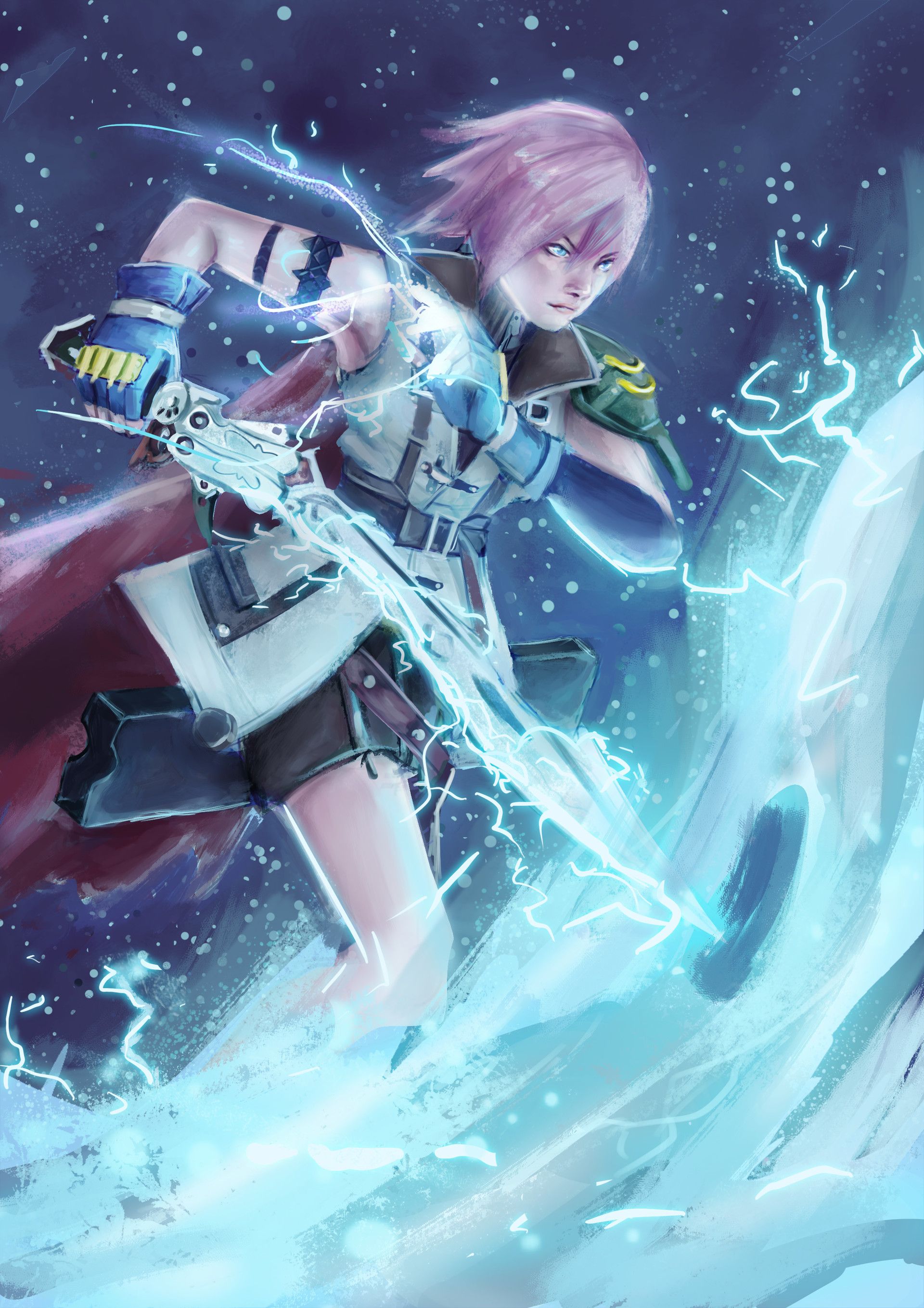 1920x2717 Lightning Farron 'FF XIII'