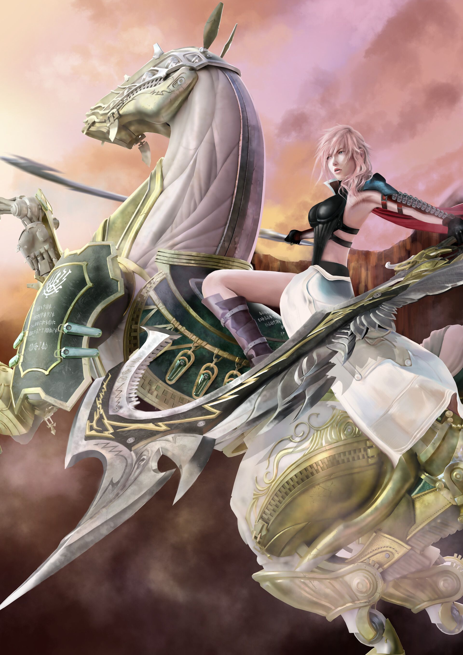 1920x2716 Billy Khor Returns: Final Fantasy XIII Fan Art