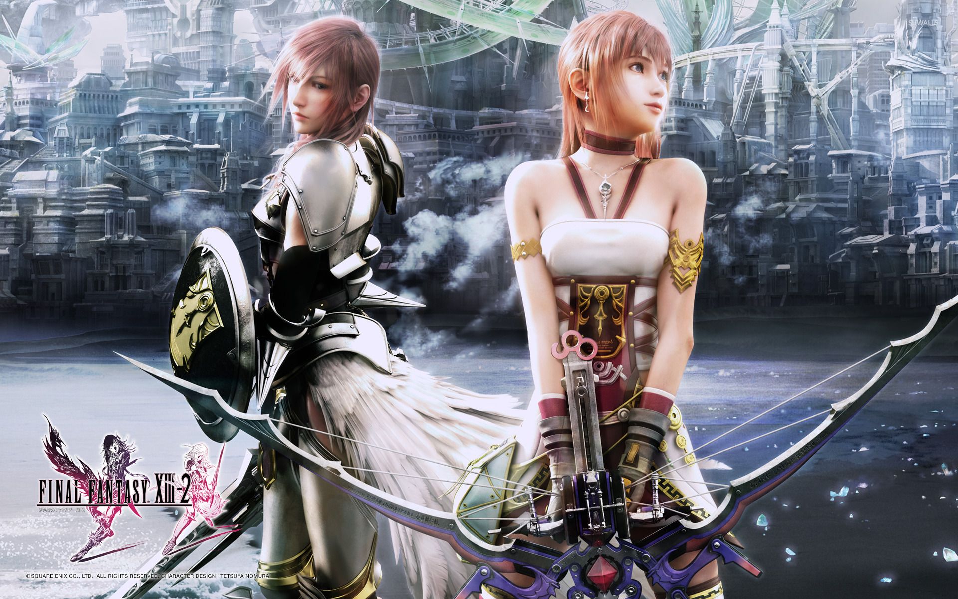 1920x1200 Lightning And Serah Fantasy XIII 2 Wallpaper Wallpaper