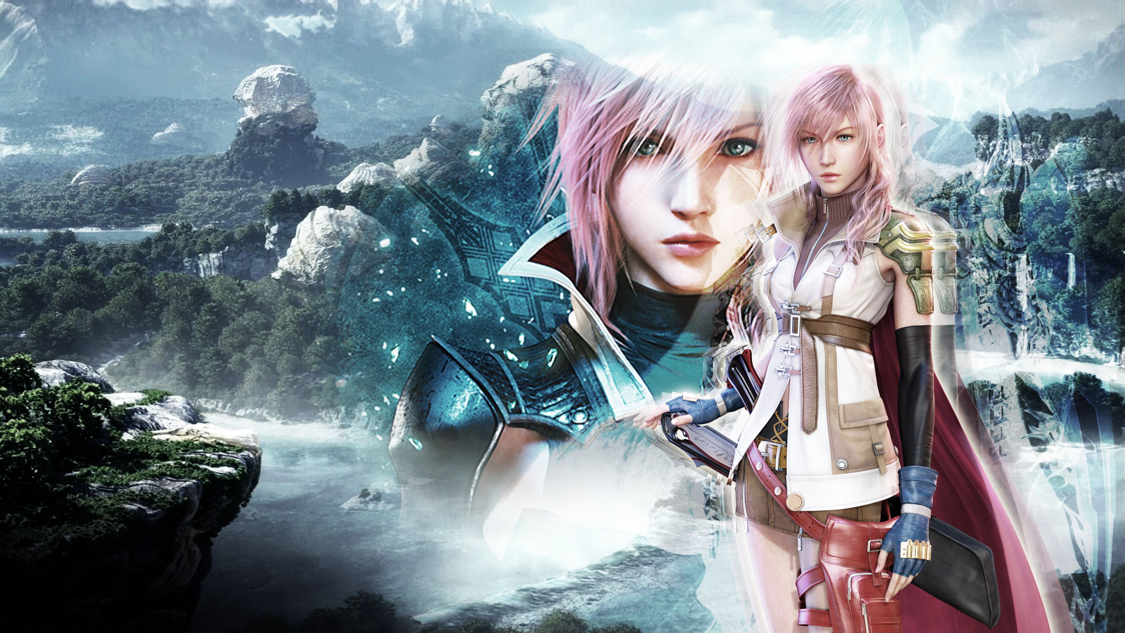 3840x2160 Lightning Final Fantasy Wallpaper