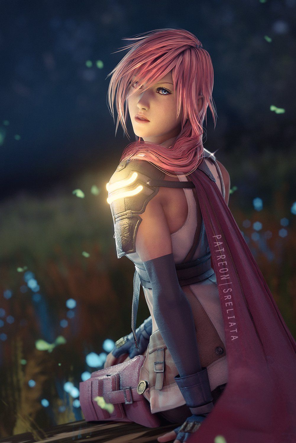 1001x1500 Lightning Farron Fantasy XIII. Anime Image Board