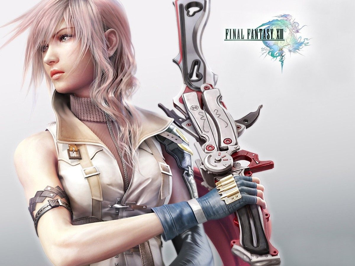 1200x900 Final Fantasy 13 XIII Lightning Claire Farron x 24 Large Wall Poster