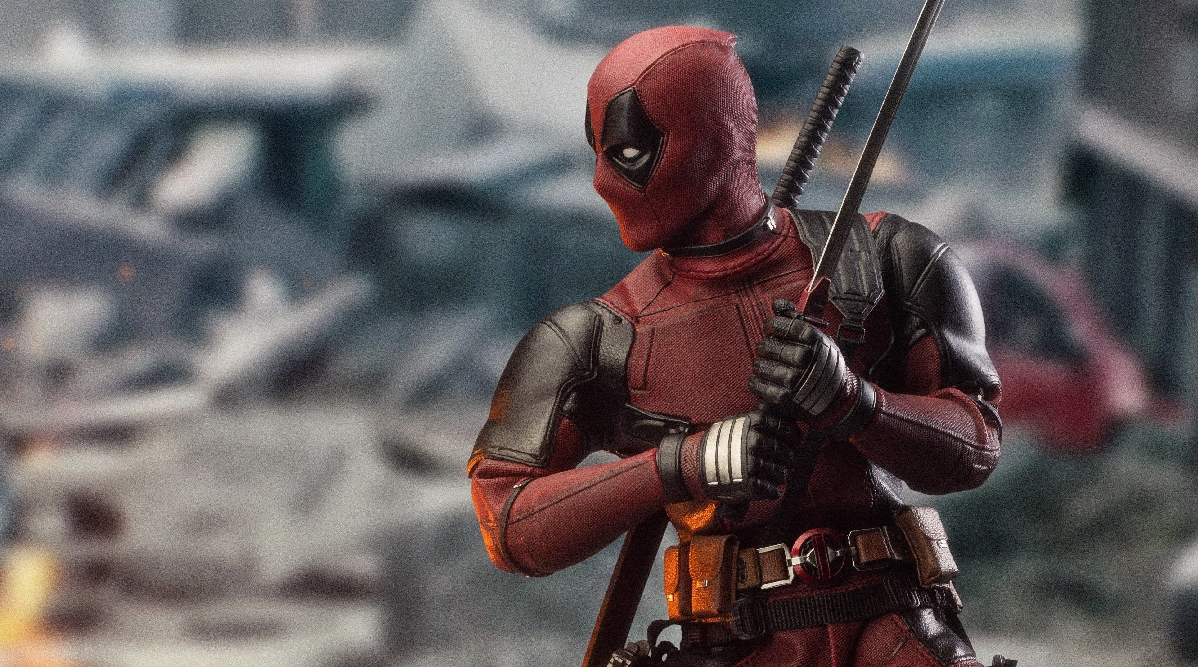 3860x2150 Wallpaper hero, film, Comics, Wade Wilson, Deadpool Deadpool 2 for mobile and desktop, section фильмы, resolution 3860x2150