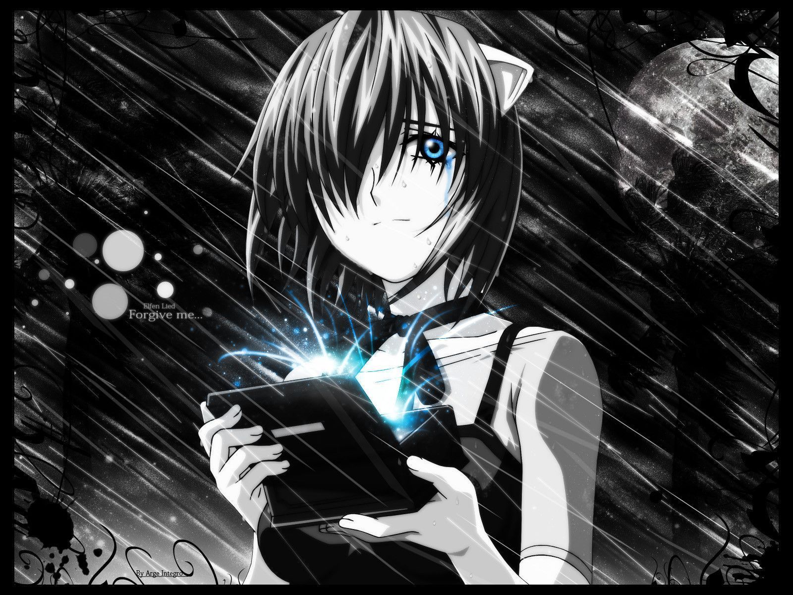 1600x1200 Emo Girl Anime HD Desktop Wallpaper 21739