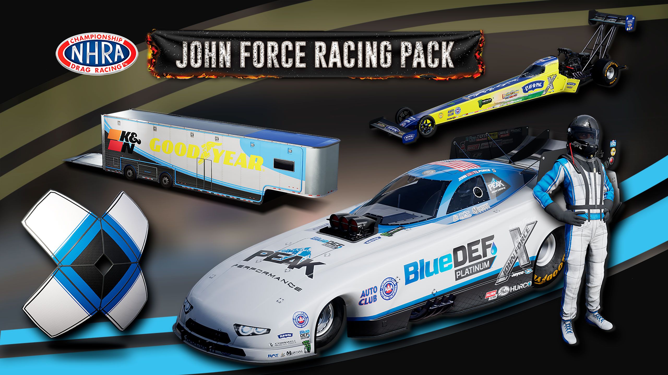 2560x1440 NHRA: Speed for All Force Racing Pack Games Store
