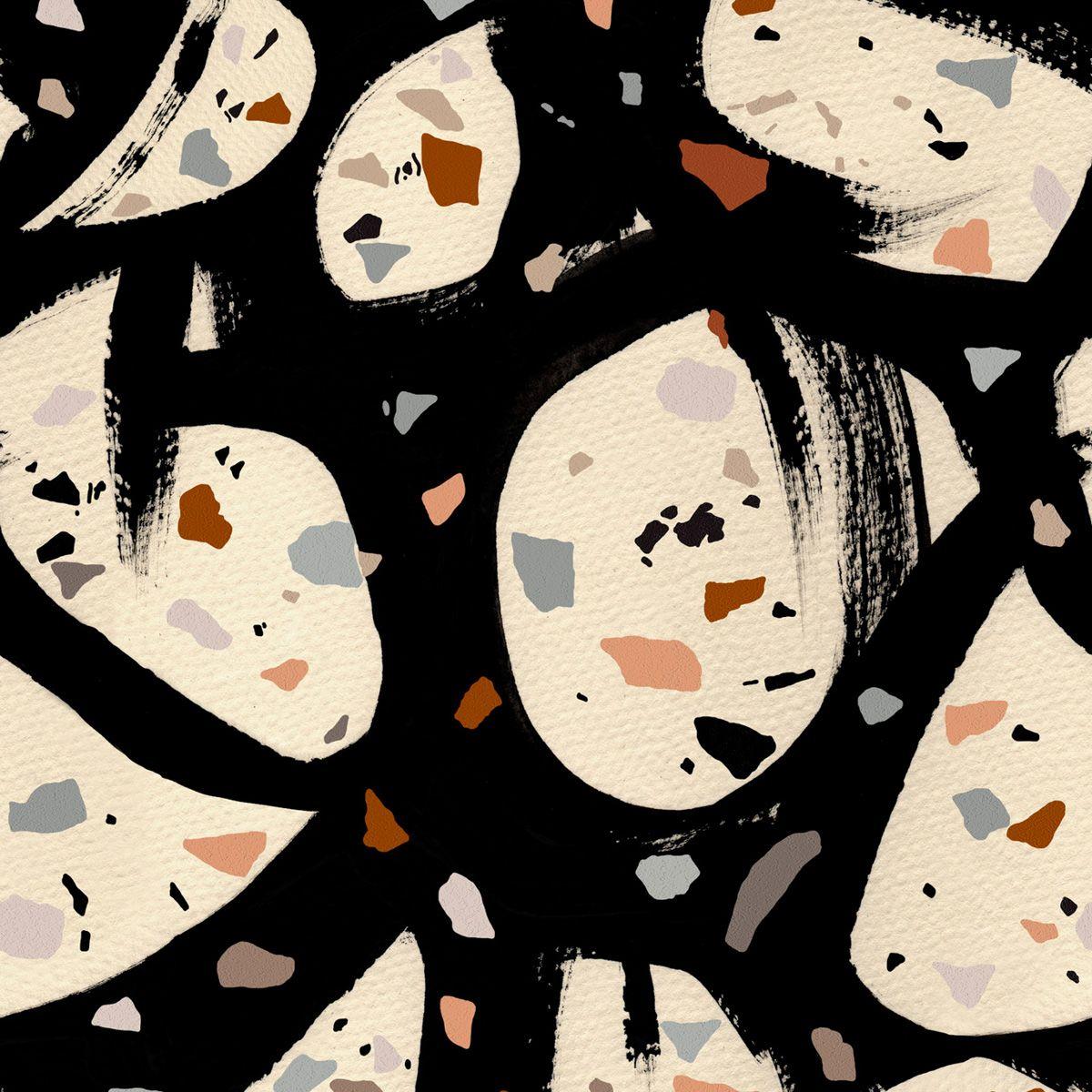 1200x1200 Terrazzo Wallpaper from The Gifted Few