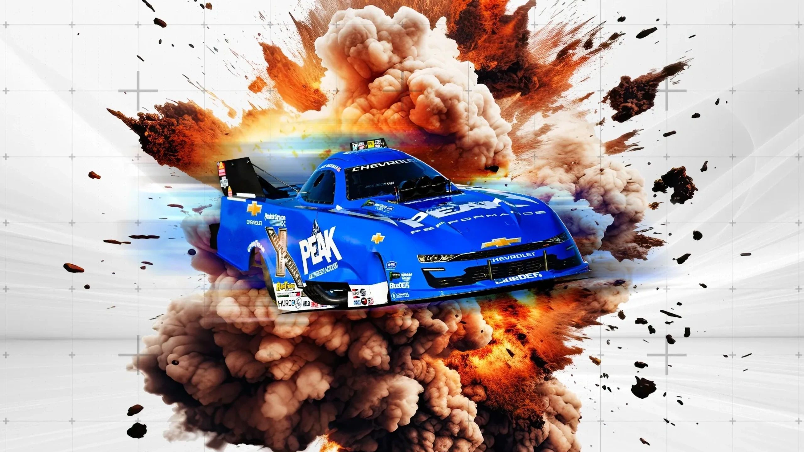 2560x1440 John Force RaceStation, Collectibles