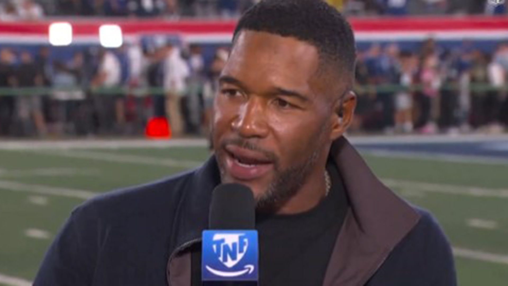 1920x1080 Michael Strahan pays tribute to 'athletic and great' New York Giants star he hopes never leaves his beloved franchise