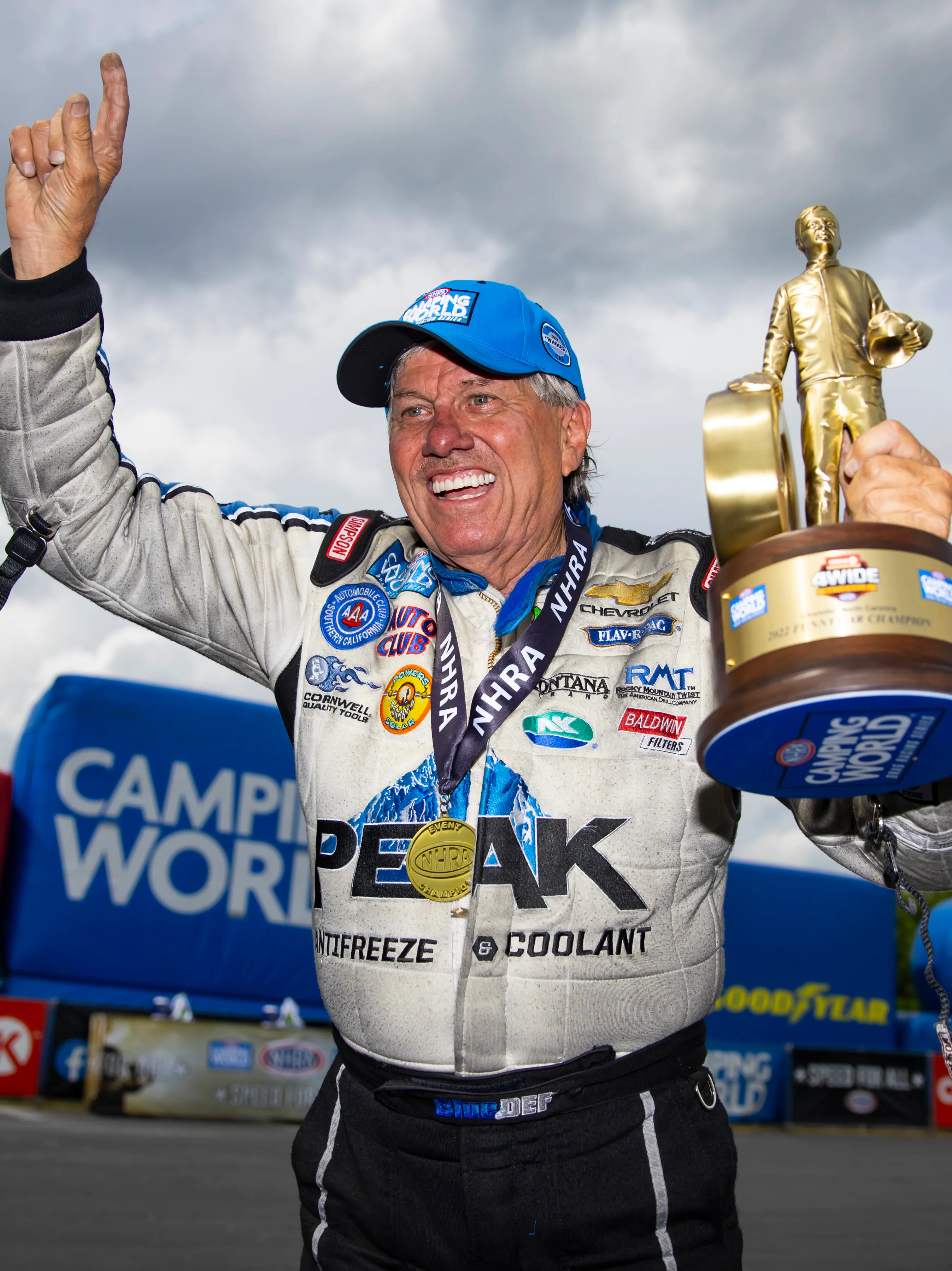 2694x3594 John Force update: NHRA icon opens eyes for first time since crash