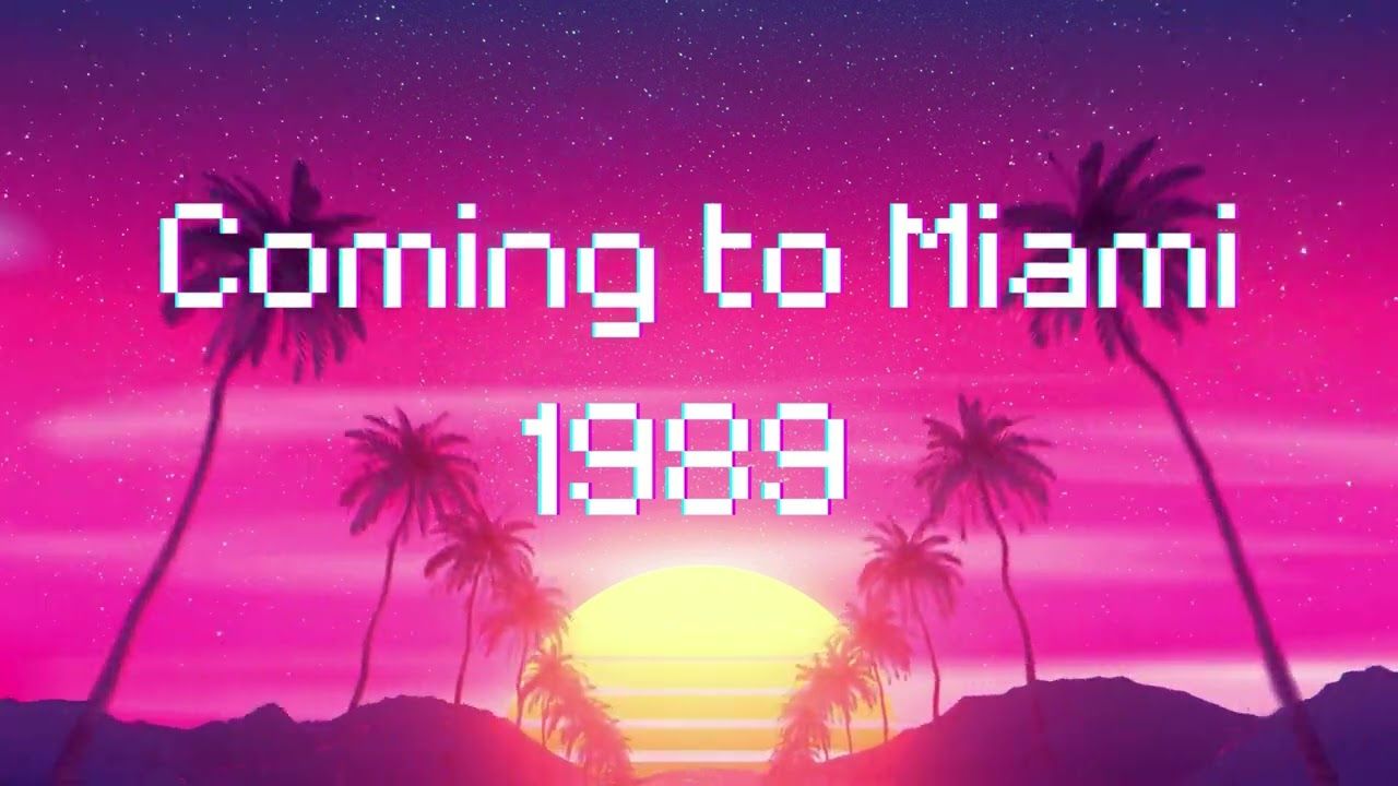1280x720 Coming to Miami Mix - 49 minutes of Retro Vaporwave