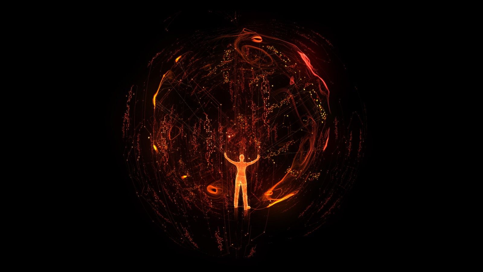 1600x900 Dark Dream 4K Wallpaper