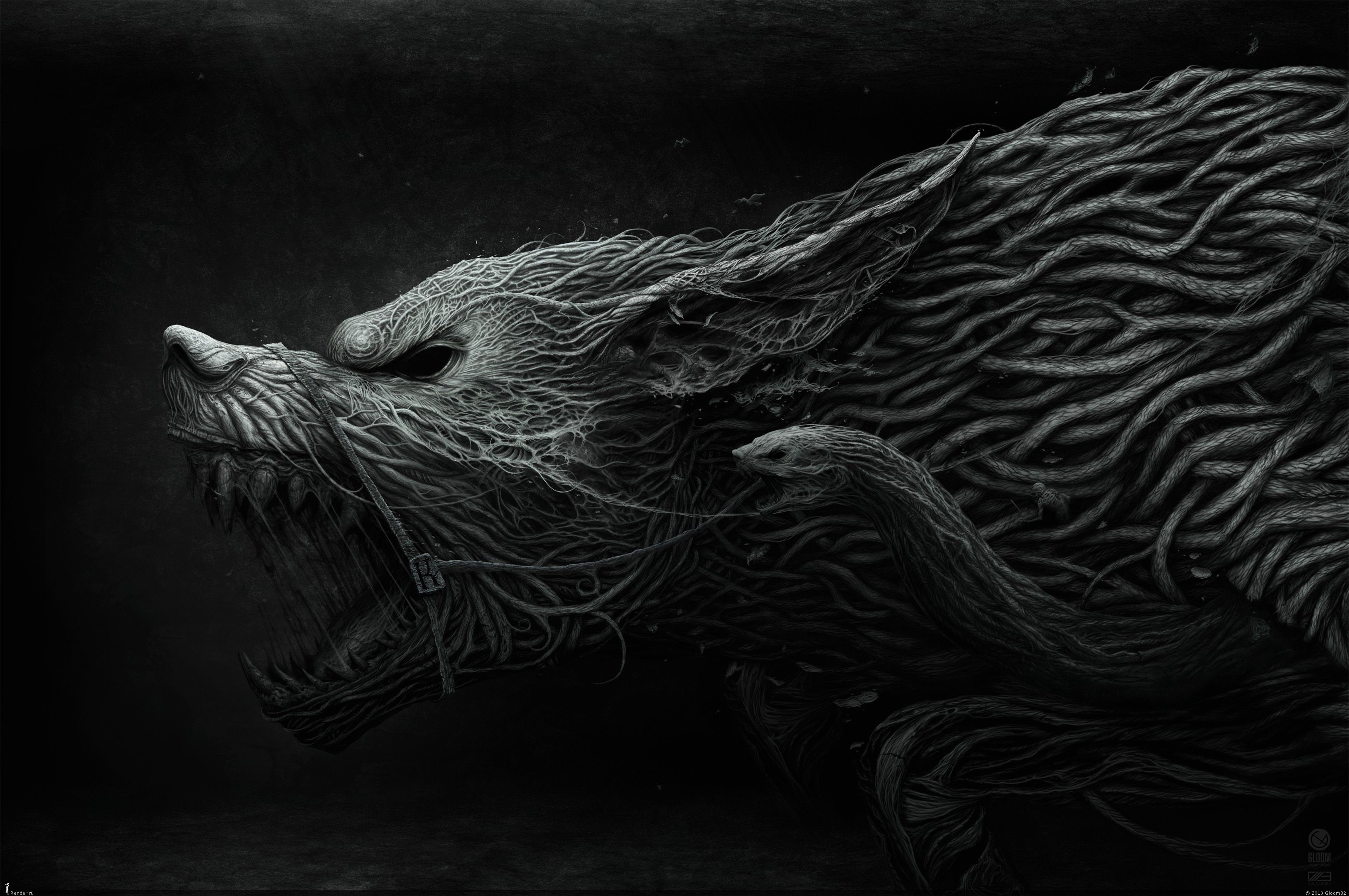 3248x2159 Wallpaper: Black dream