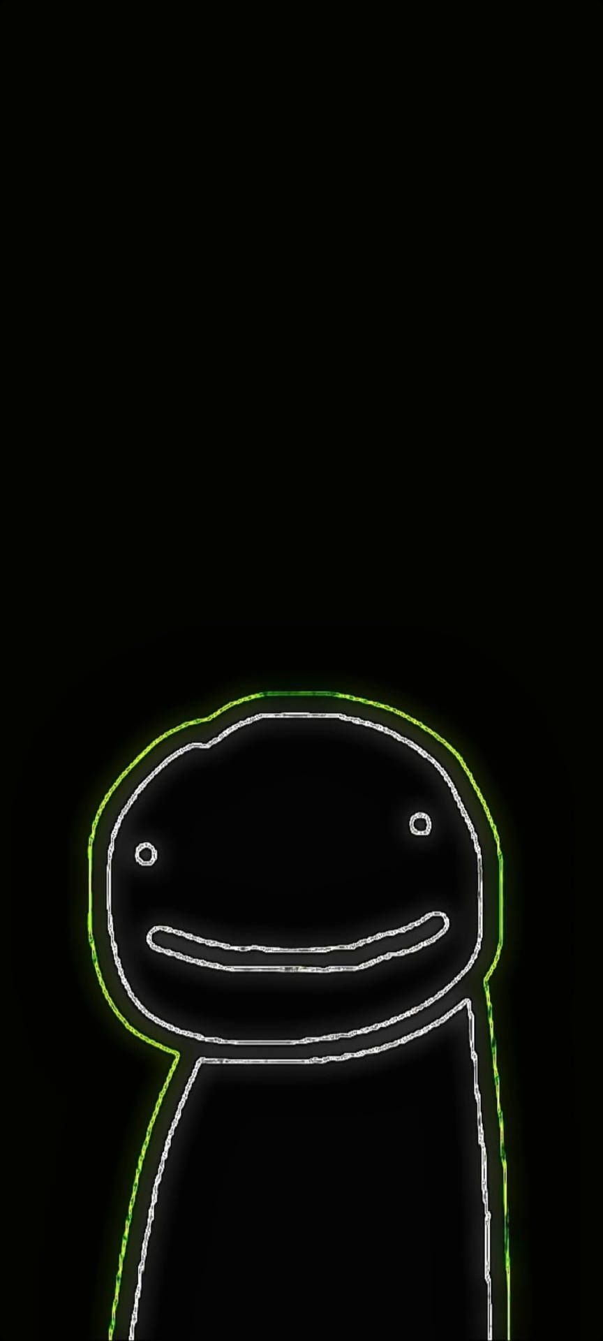 864x1920 Download Dream SMP Glow Dark Avatar Wallpaper