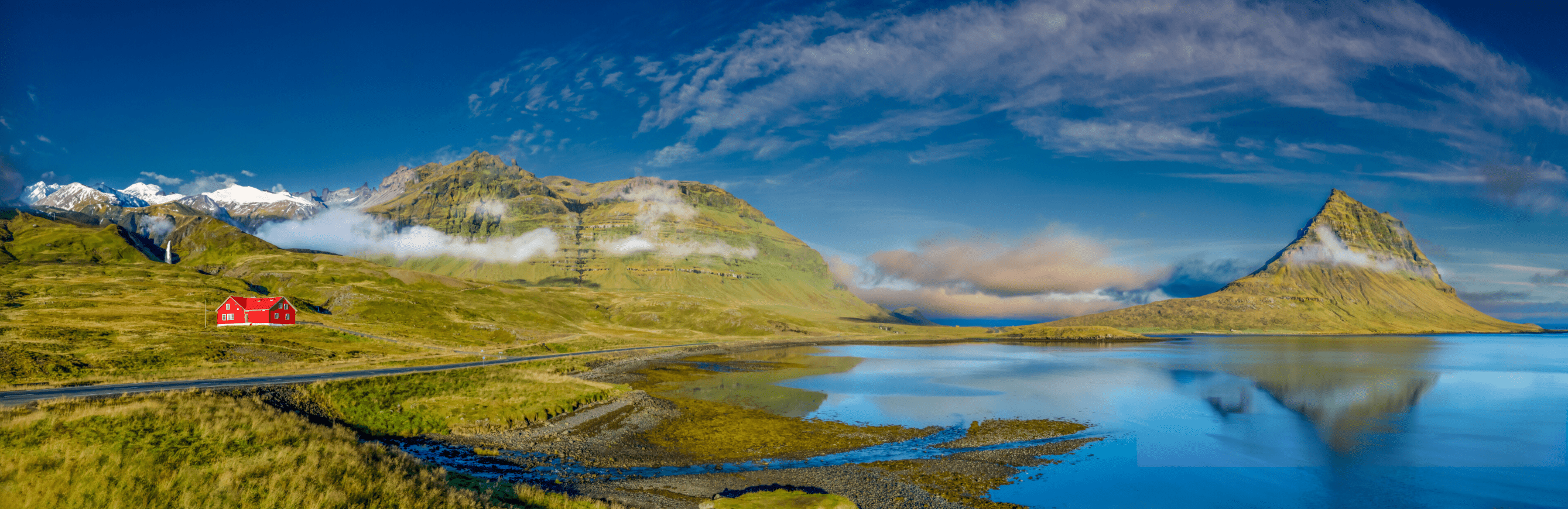2678x870 Kirkjufell Mountain Iceland Panorama Fine Art Displays