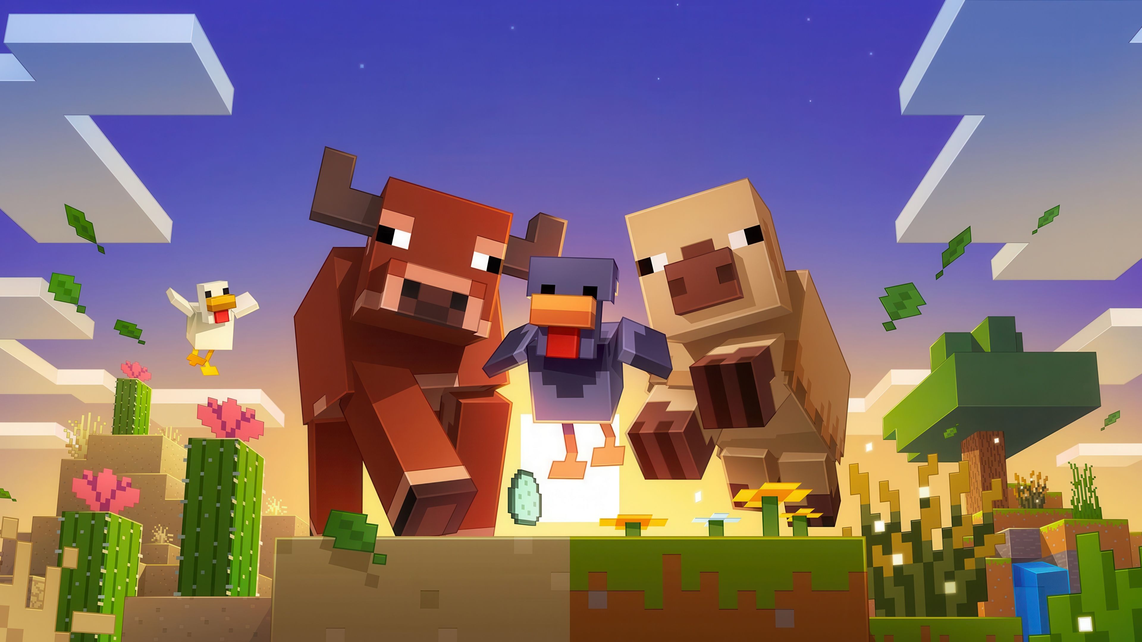 3840x2160 Minecraft Wallpaper 4K, 2025 Games, 5K